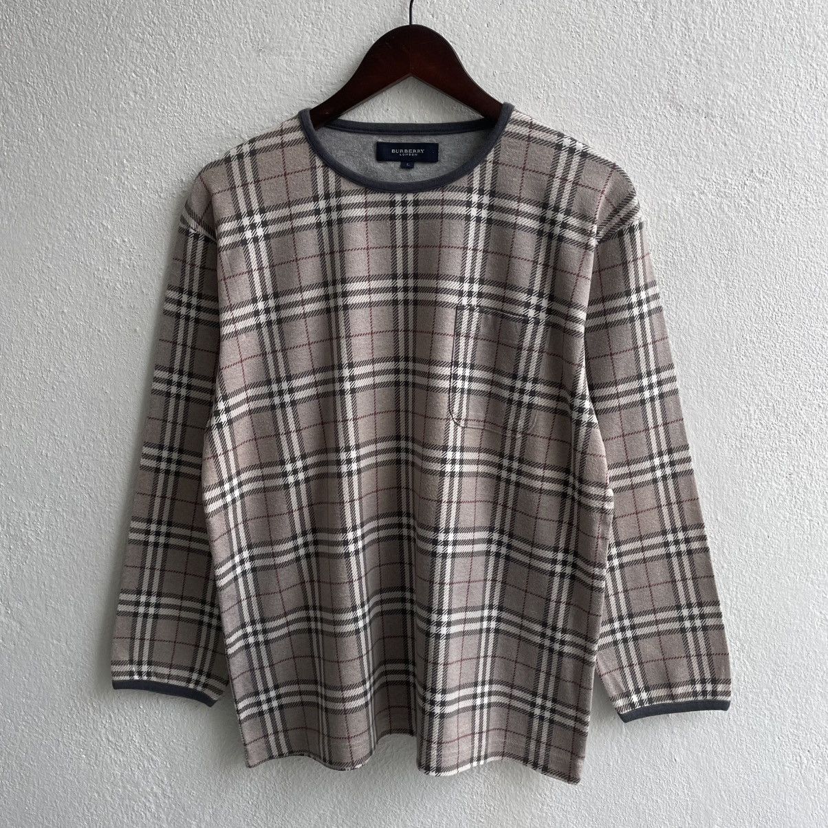 Burberry Burberry London "Nova Check Plaid Pattern" Longsleeve Shirts Size US L / EU 52-54 / 3 - 2 Thumbnail