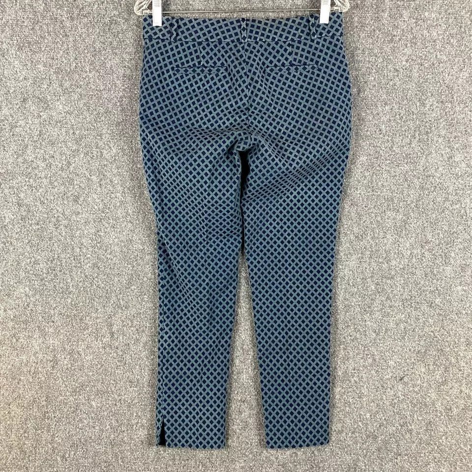 Banana Republic Banana Republic Pants Women's 2 Chino Blue Mid Rise Rayon Size 30" / US 8 / IT 44 - 6 Thumbnail