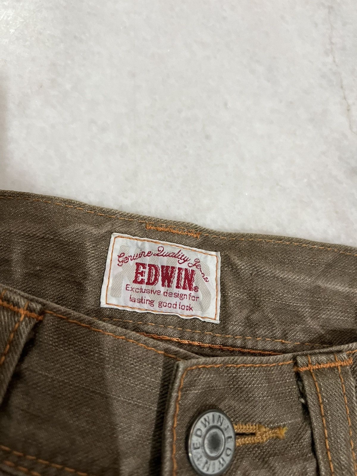 Edwin FLARE 90s EDWIN EXCLUSIVE VINTAGE XV CLAW JEAN Size US 33 - 15 Thumbnail