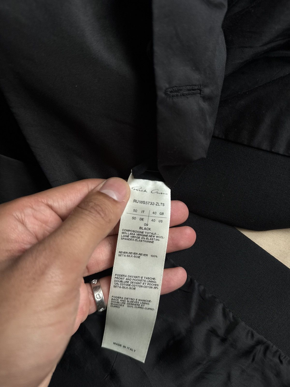 Rick Owens Rick owens blazer Size 50R - 4 Thumbnail