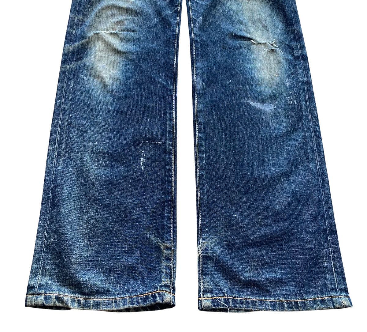 Wrangler Wrangler Mud Wash Whiskered Style Straight Leg Jeans Size US 34 / EU 50 - 5 Thumbnail