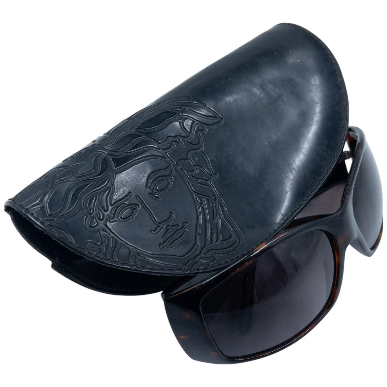 Versace Vintage Versace Tortoise Shell Medusa Sunglasses Size ONE SIZE - 8 Thumbnail