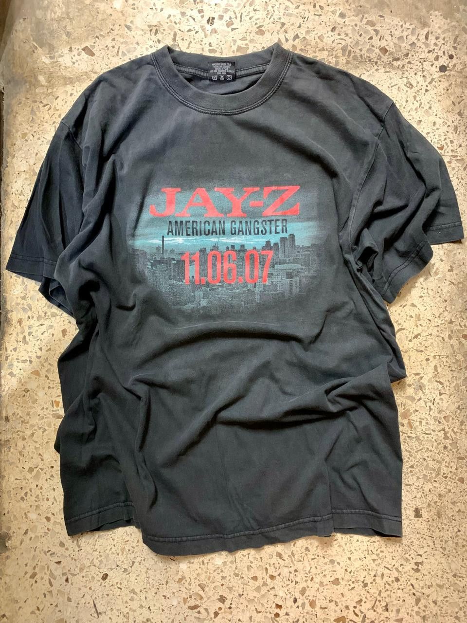 Vintage Jay Z American Gangster Promo Movie Tee Size US XL / EU 56 / 4 - 3 Thumbnail