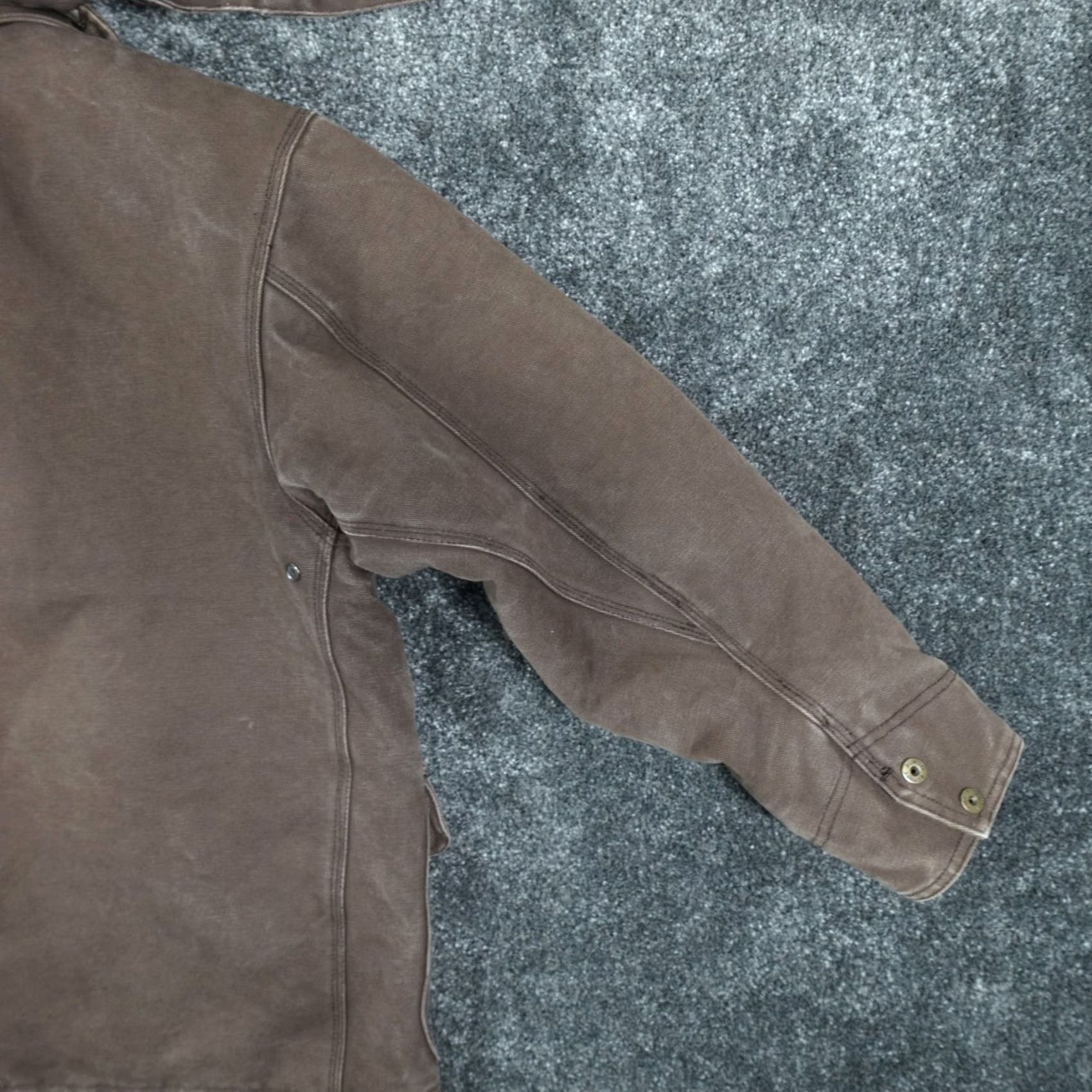 Schott Schott NYC Jacket Mens Small Brown Cotton Heavy Chore Utility Pockets Workwear Size US S / EU 44-46 / 1 - 7 Thumbnail