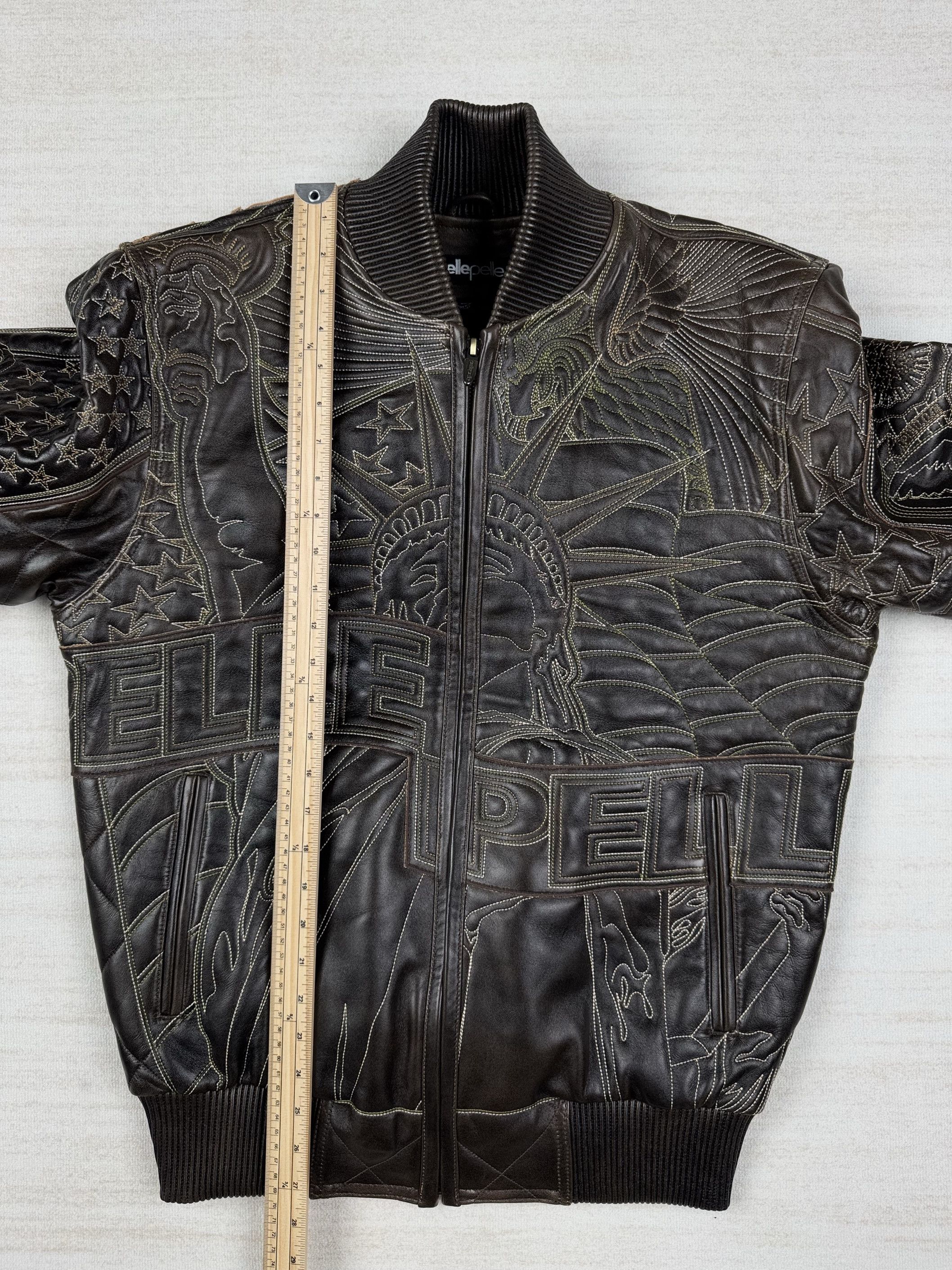 Pelle Pelle WDW x PP MONUMENT GENUINE LEATHER JACKET Size US L / EU 52-54 / 3 - 19 Thumbnail