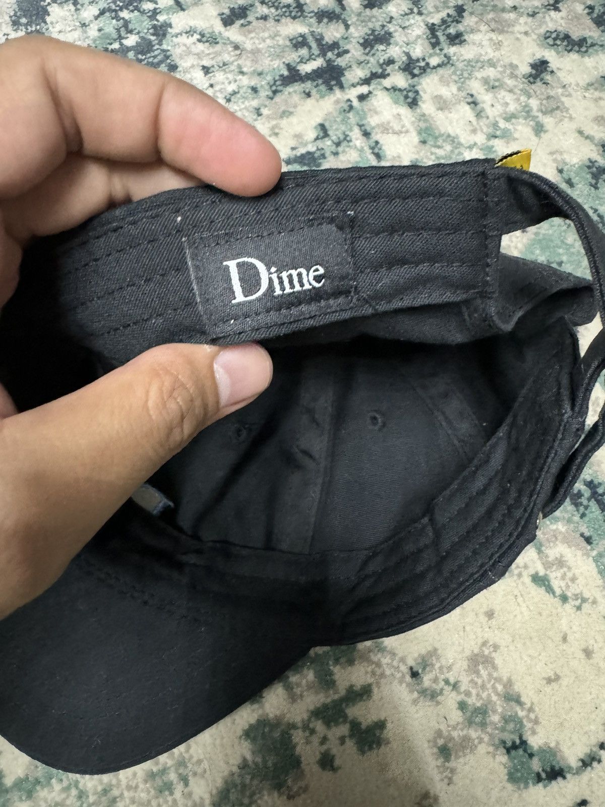 Dime DIME SPELLOUT EMBROIDERED LOGO CAP Size ONE SIZE - 6 Thumbnail