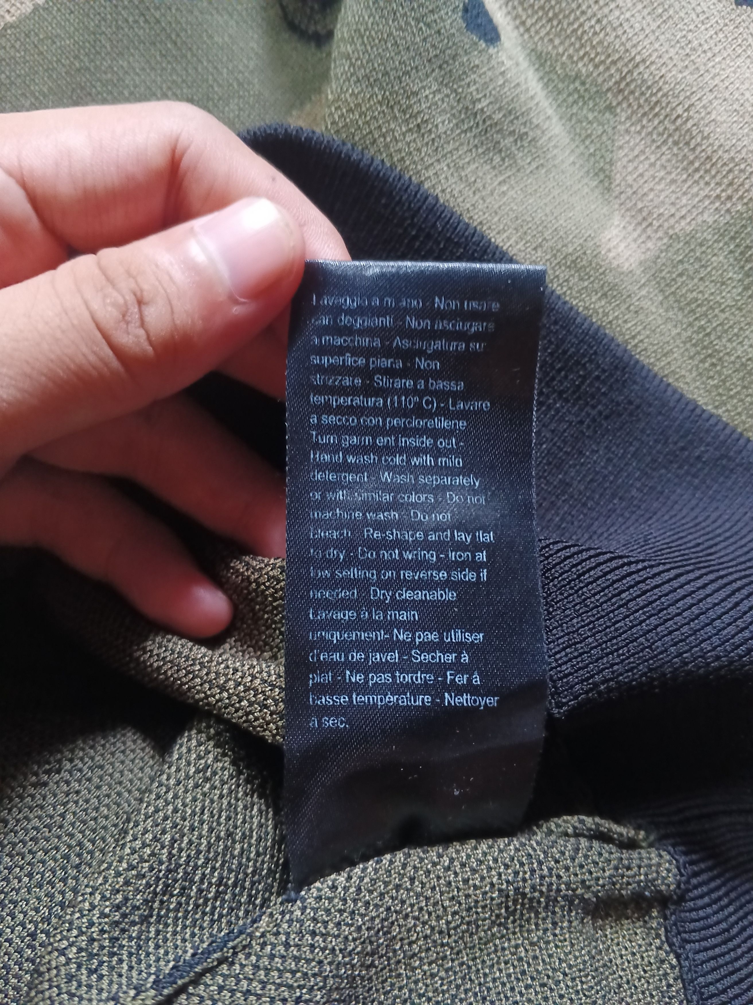 Neil Barrett Neil Barrett Camouflage Knitted Crewneck Sweater Size US M / EU 48-50 / 2 - 6 Thumbnail