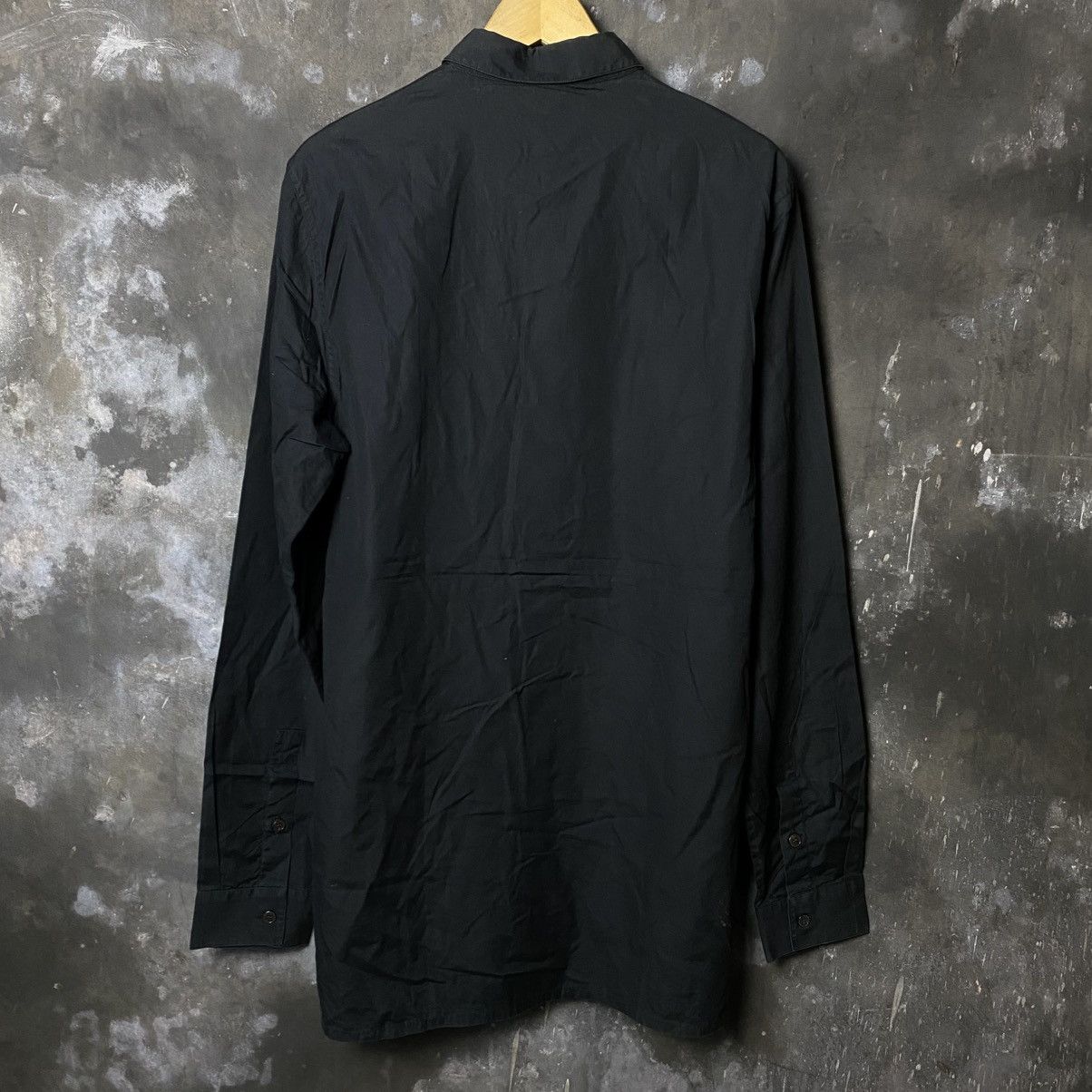 Kris Van Assche Kris van assche true black hidden button shirt l/s Size US M / EU 48-50 / 2 - 4 Thumbnail
