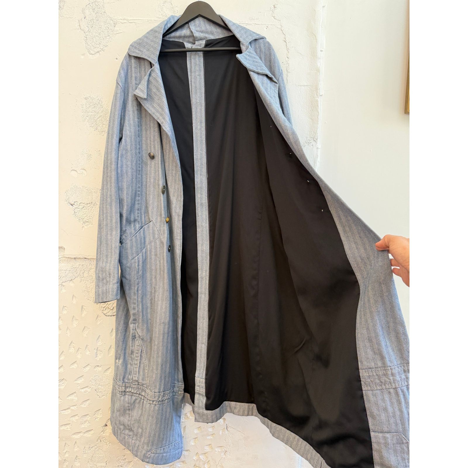 Greg Lauren Greg Lauren Engineer Button Spine Overcoat Size US L / EU 52-54 / 3 - 3 Thumbnail