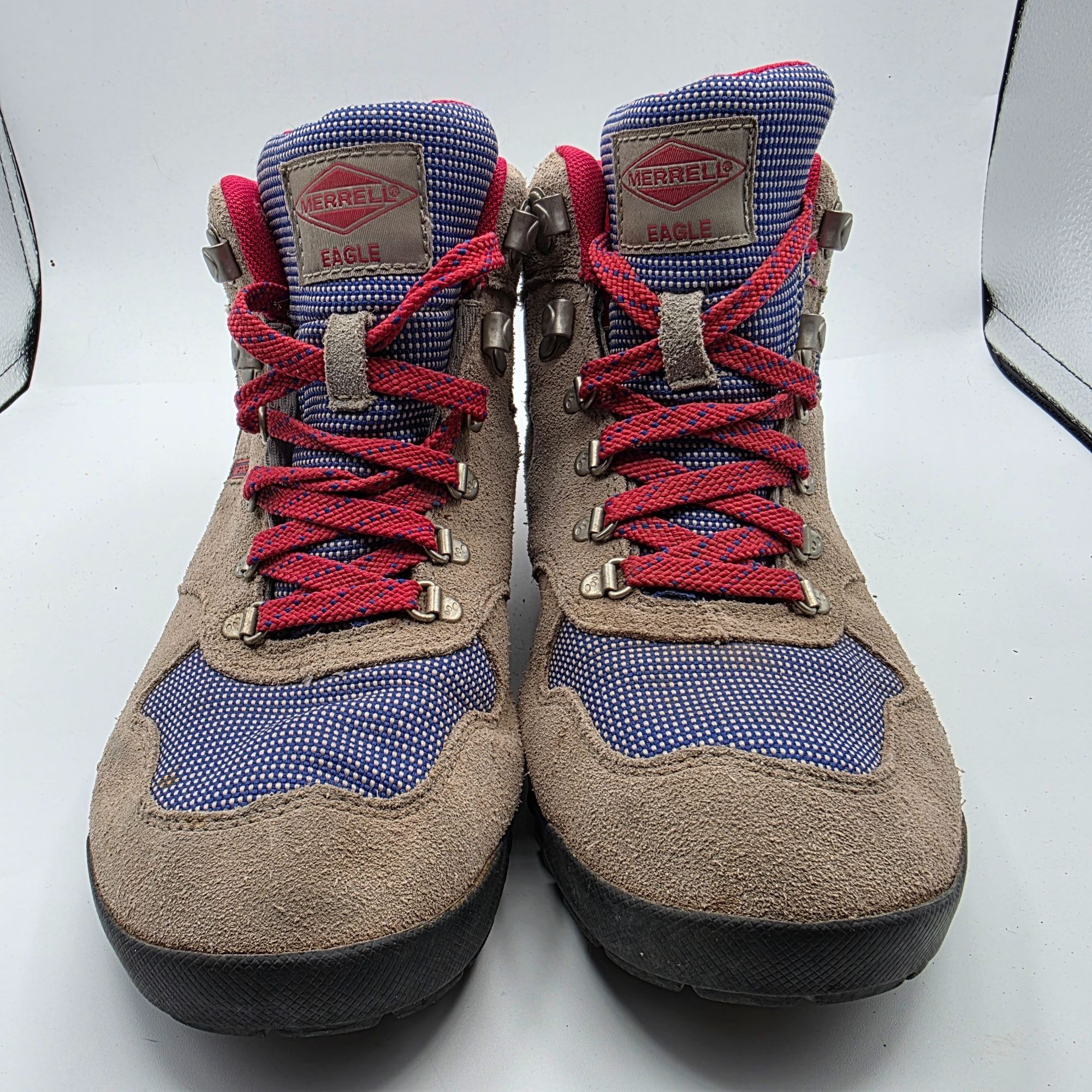 Merrell Merrell Eagle Origins Smoke Womens Size 8.5 Brown Pink Boots Size US 8.5 / IT 38.5 - 2 Thumbnail