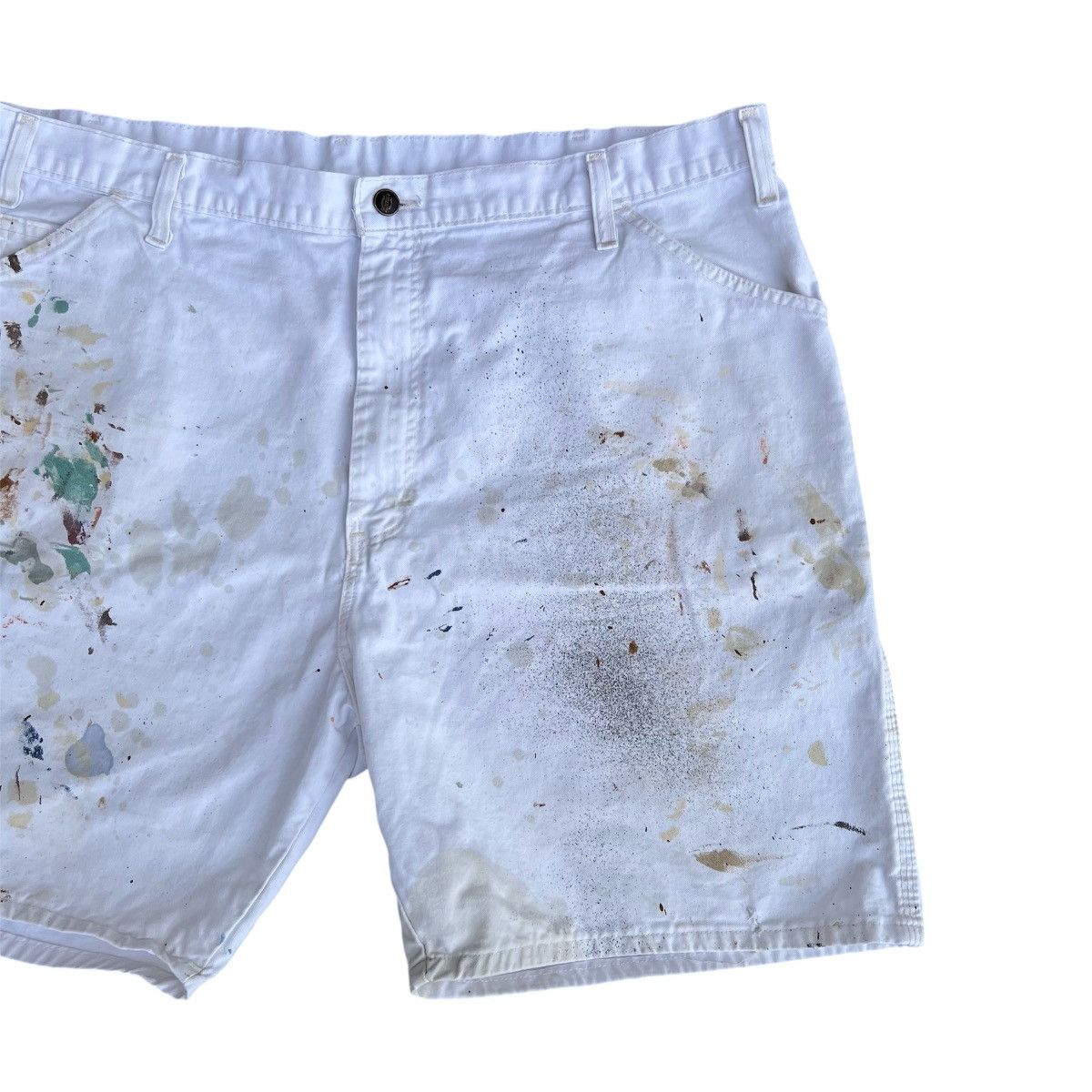 Dickies Vintage White Dickies Painter Shorts Size US 42 / EU 58 - 2 Thumbnail