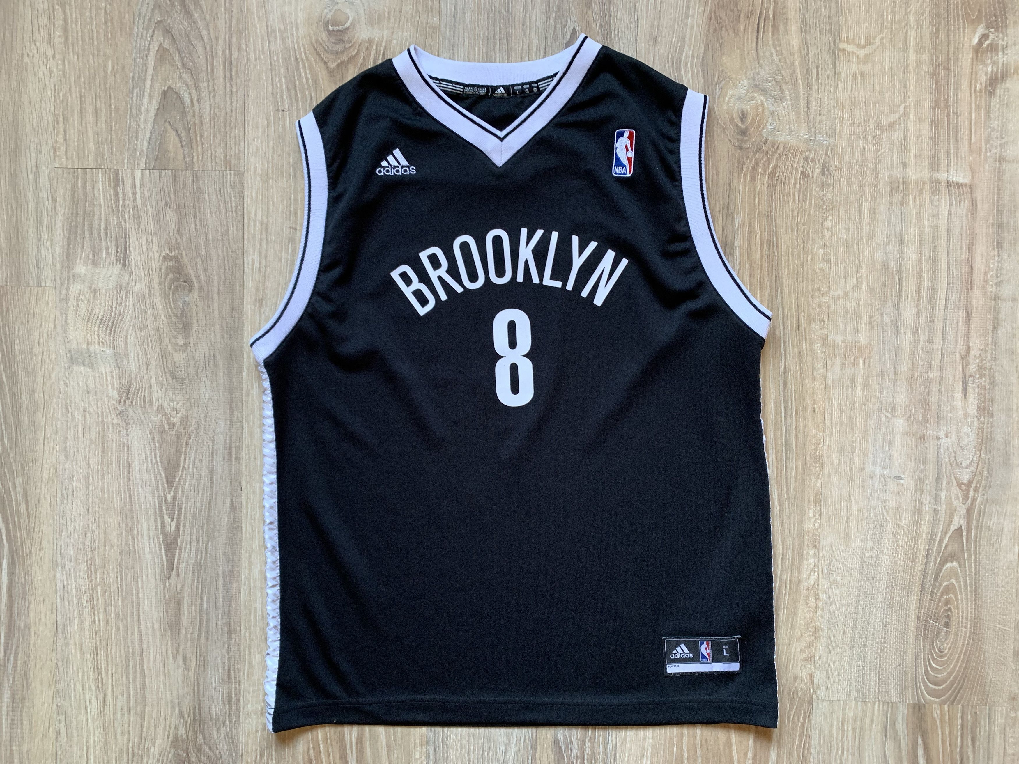 Adidas × NBA Adidas Vintage Brooklyn Nets Deron Williams #8 Jersey Size US L / EU 52-54 / 3 - 1 Thumbnail