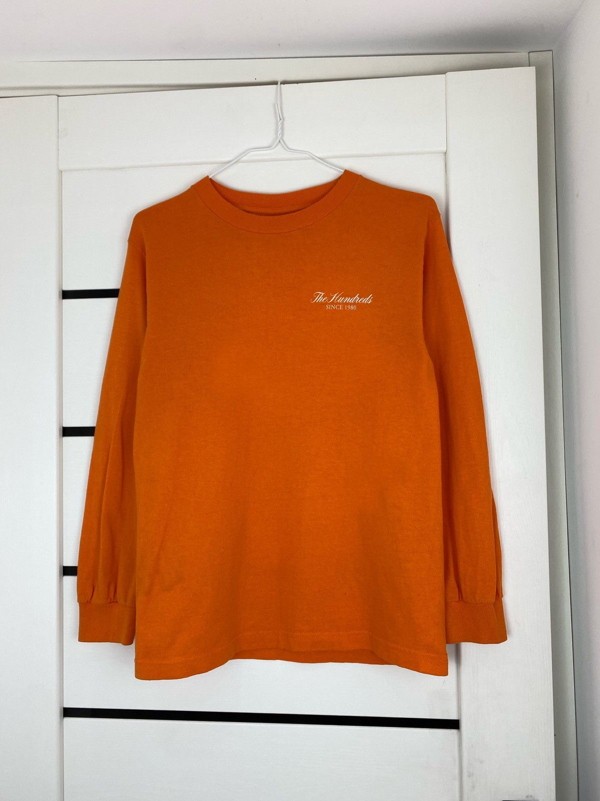 The Hundreds The Hundreds big logo orange long sleeve Size US S / EU 44-46 / 1 - 3 Thumbnail