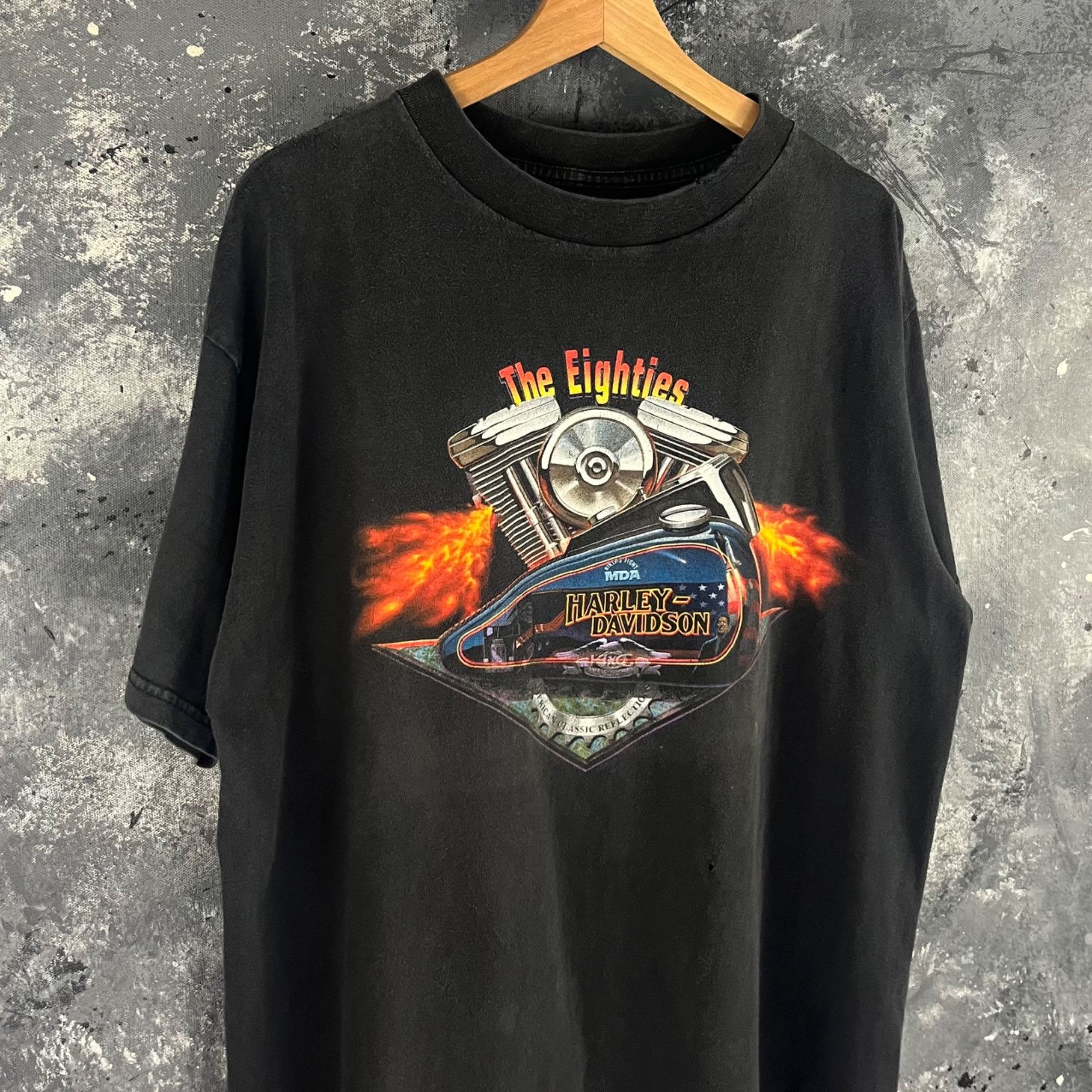 Harley Davidson × Vintage Vintage 1998 Harley Davidson shirt Size US L / EU 52-54 / 3 - 3 Thumbnail