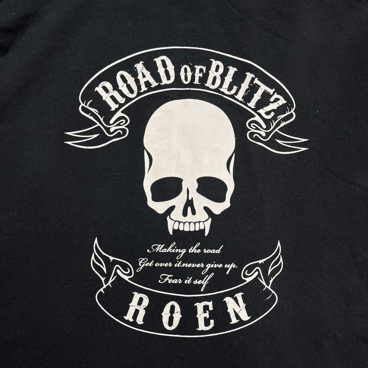 Roen Roen “ road of blitz “ skull zip hoodie Size US M / EU 48-50 / 2 - 5 Thumbnail