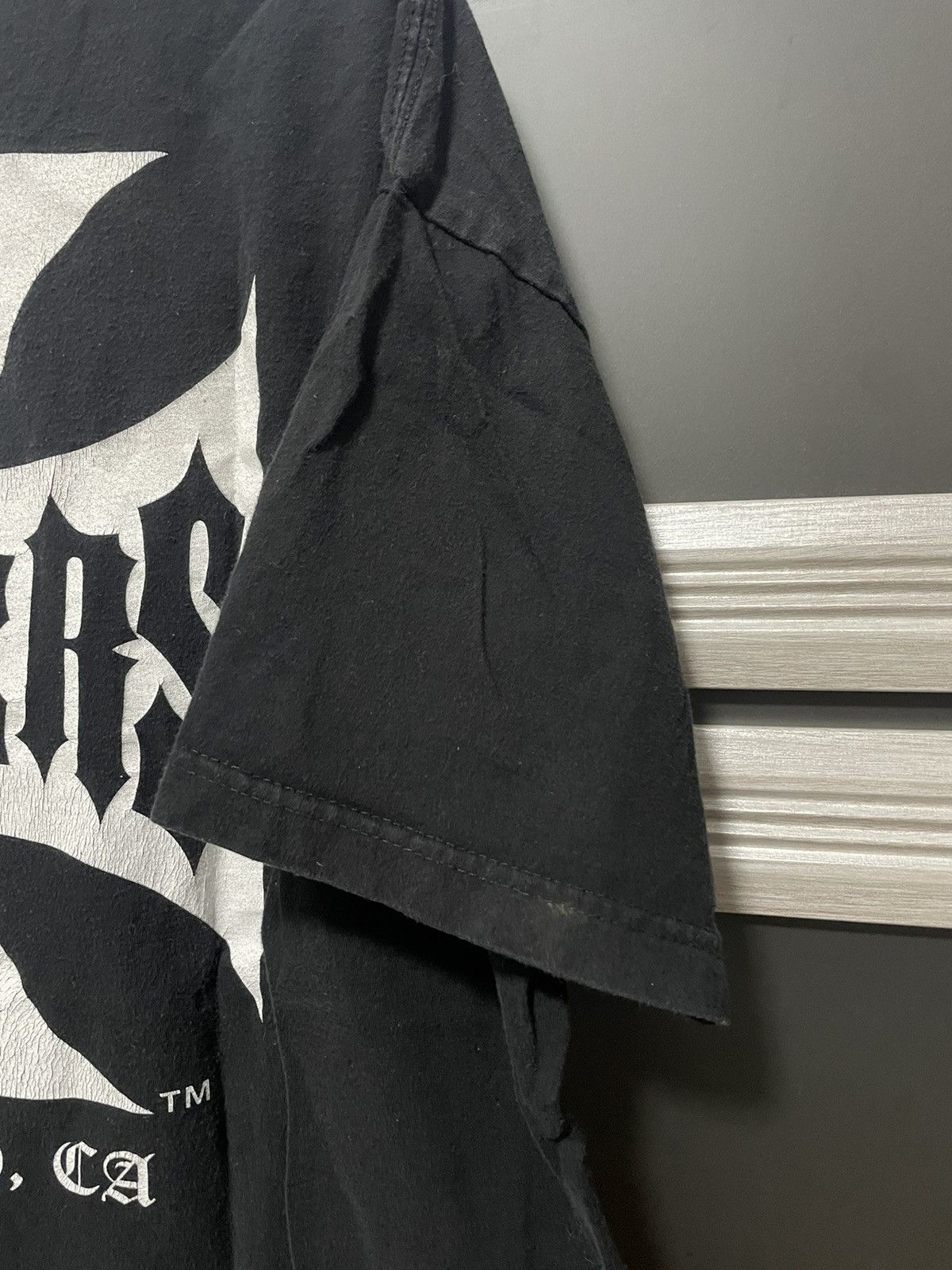 Vintage × West Coast Choppers Vintage West Coast Choppers Big Logo Paul Walker Tee 1999 Size US XL / EU 56 / 4 - 5 Thumbnail