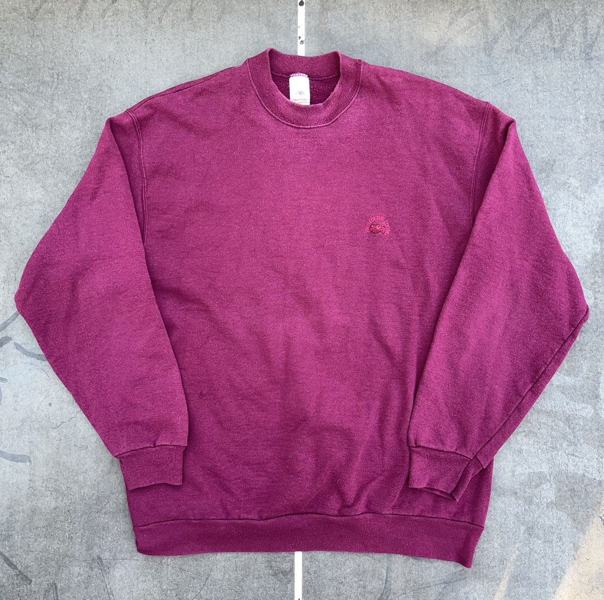 Fruit Of The Loom × Vintage Fruit Of The Loom Vintage 90s y2k Sweatshirt Size US XL / EU 56 / 4 - 1 Thumbnail