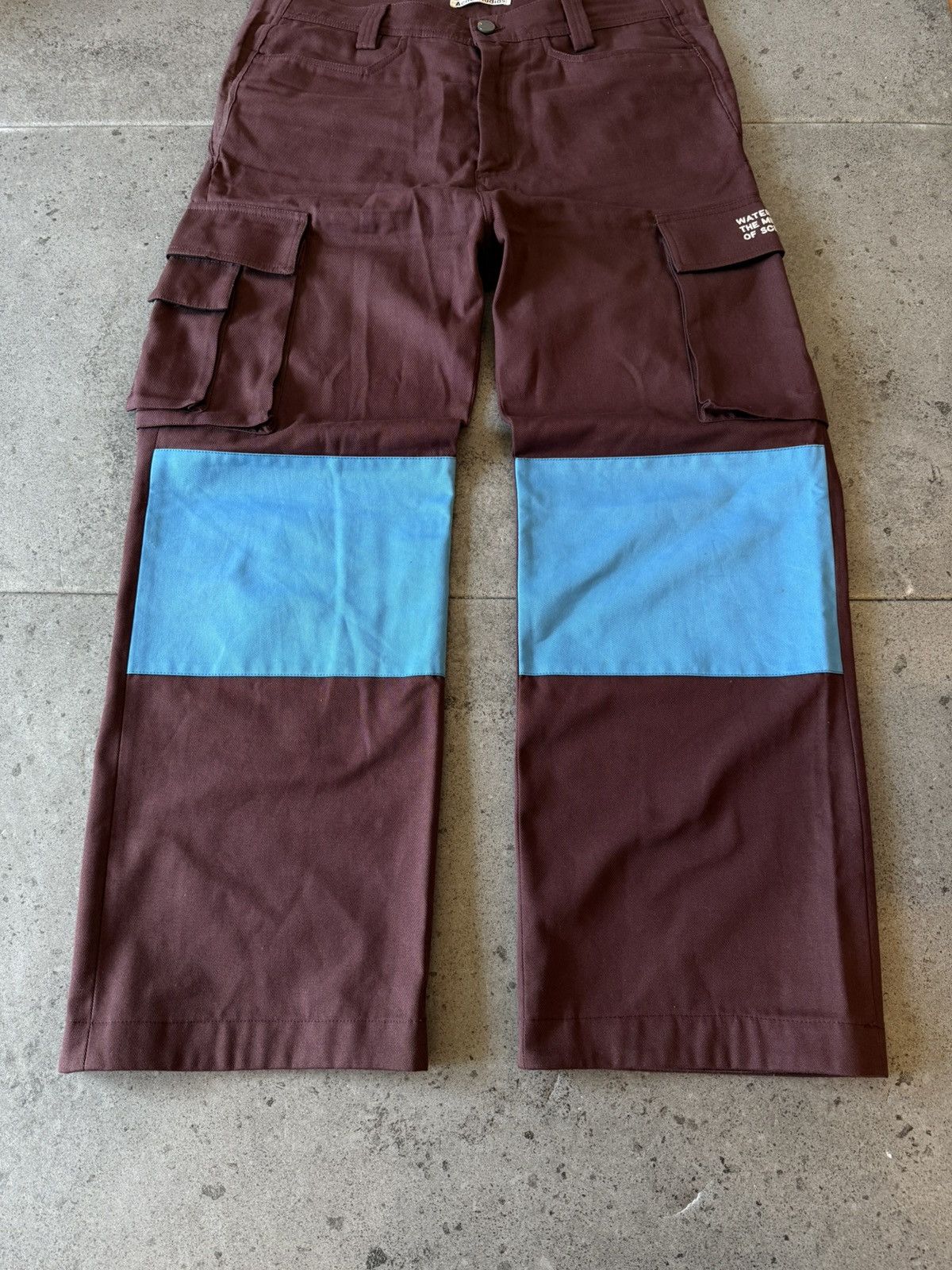 Acne Studios Acne Studios Cargo Pants “Water the mirror of science” Benee Size US 32 / EU 48 - 4 Thumbnail