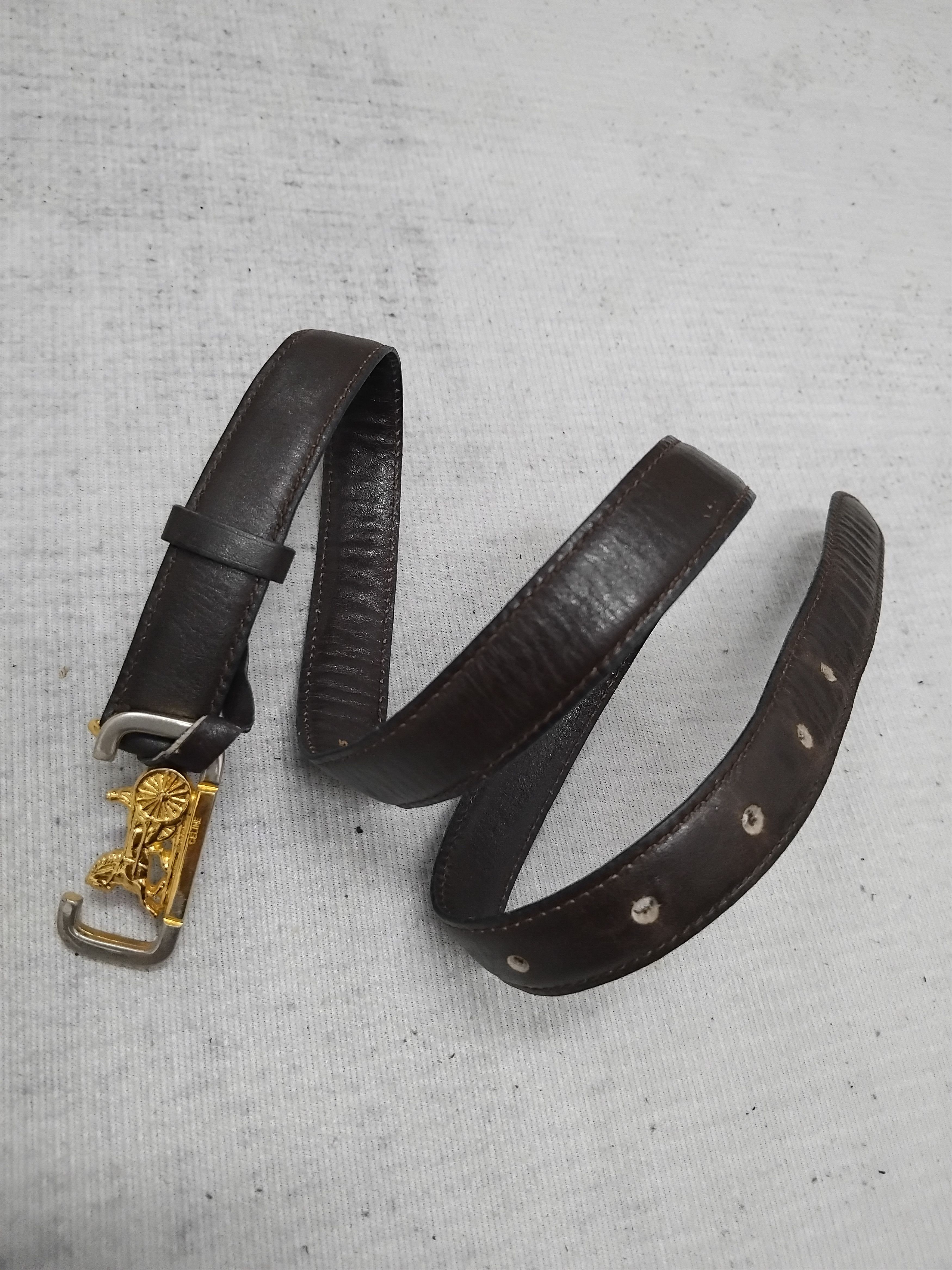 Celine 💥Celine Made in Italy (broken hanger head)belt Size ONE SIZE - 8 Thumbnail
