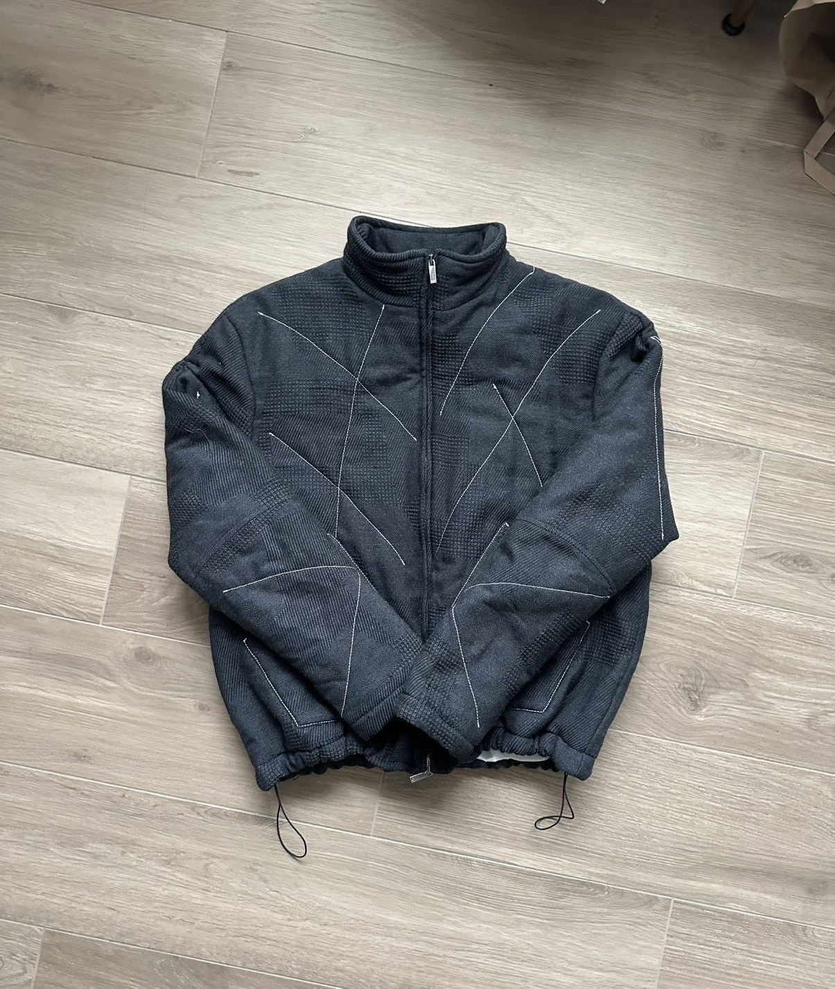 Emporio Armani AW22 Armani Wool Runway Bomber Size US M / EU 48-50 / 2 - 1 Thumbnail