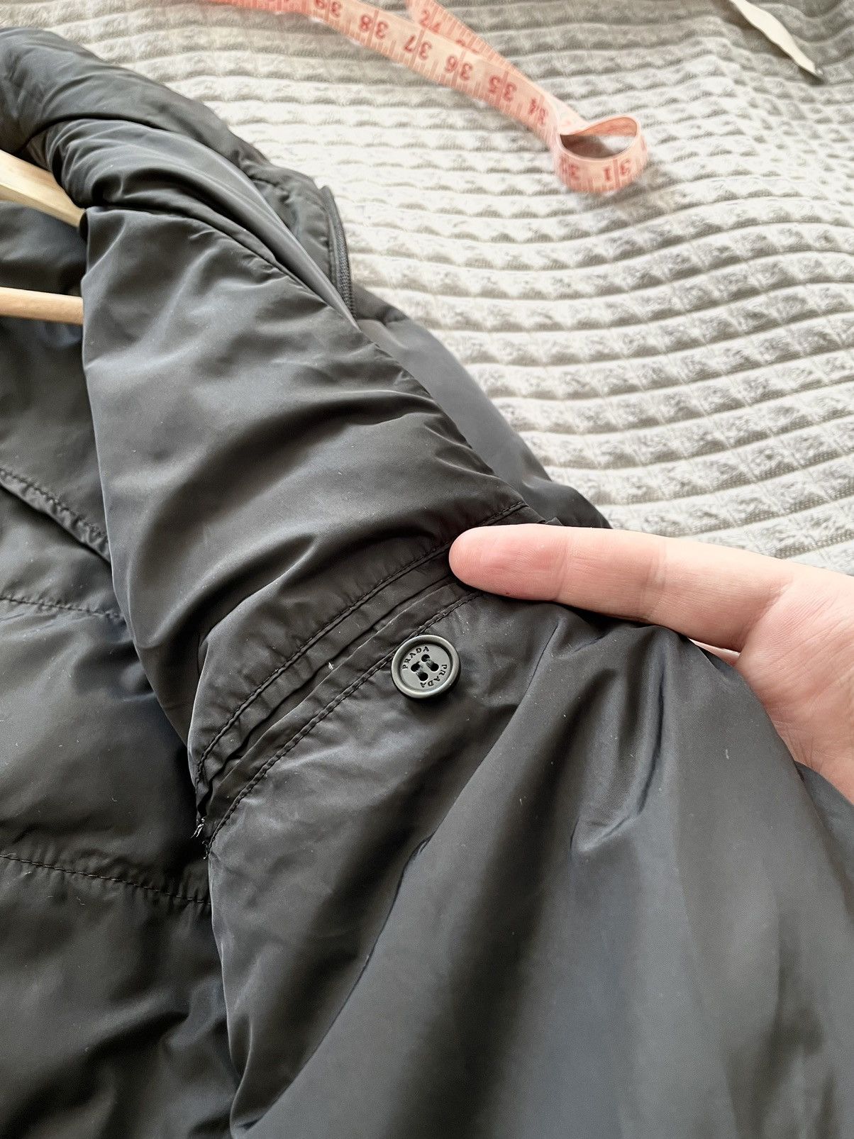 Prada Prada Milano Hybrid Puffer Down Triangle Badge Logo Jacket Size US M / EU 48-50 / 2 - 9 Thumbnail