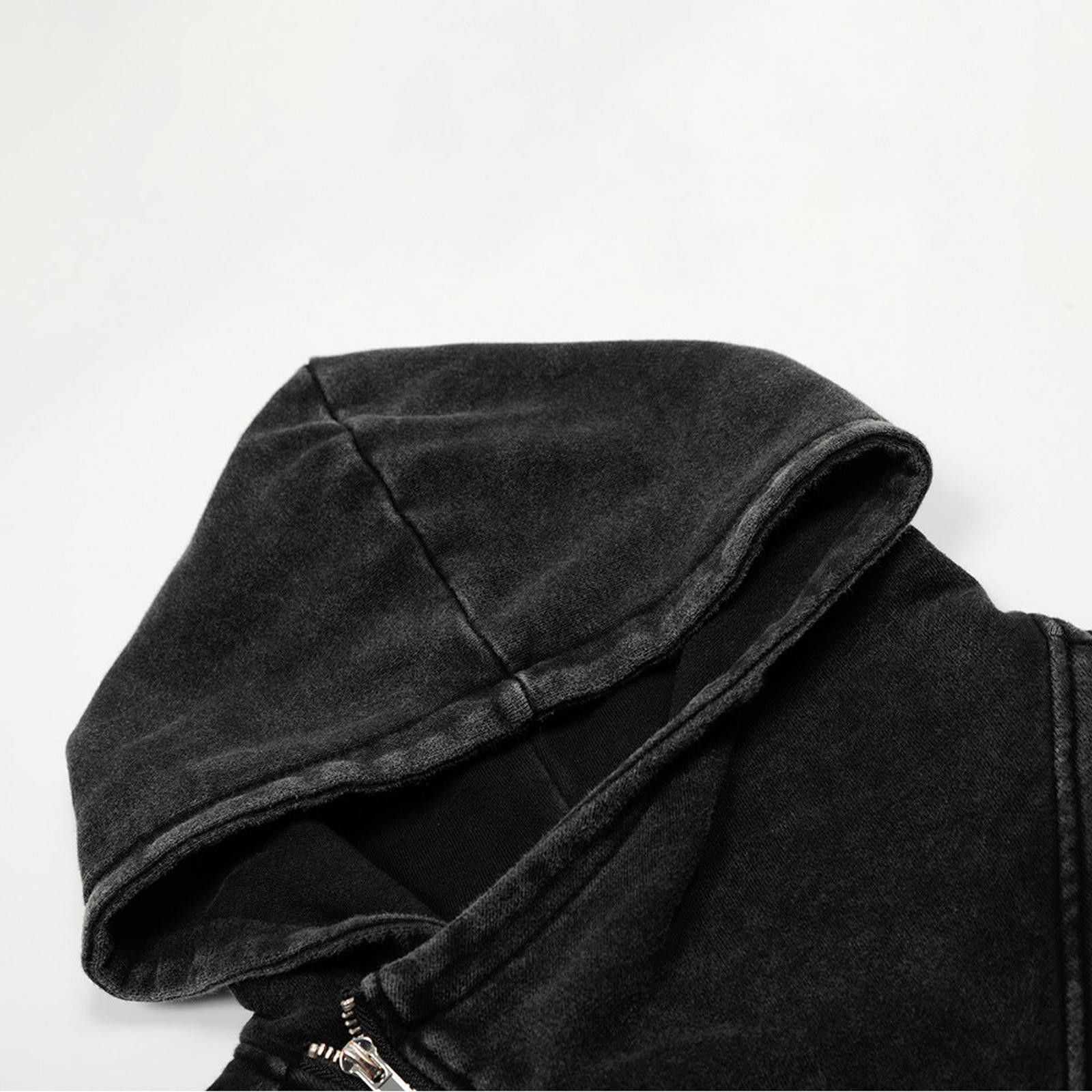 Other Black Asymmetric Zip Hoodie Size US M / EU 48-50 / 2 - 4 Thumbnail