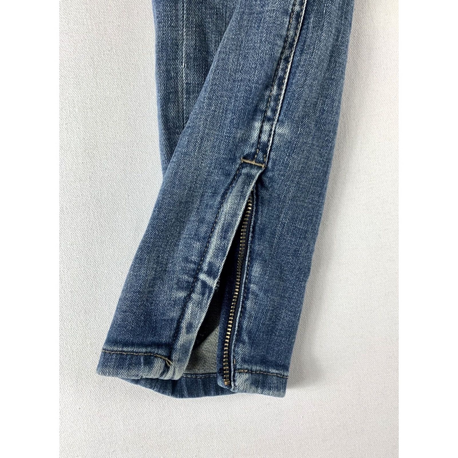 Pistola Pistola Jeans Women Size 29 Blue Zip Ankle Fit Regular Style Size 29" - 5 Thumbnail