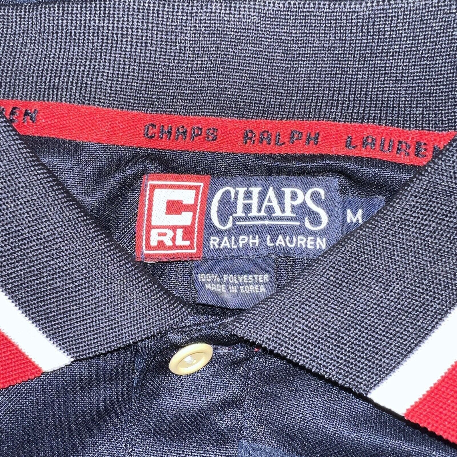 Ralph Lauren Vintage Men’s Chaps Ralph Lauren Polo Shirt Logo All Over Size US M / EU 48-50 / 2 - 5 Thumbnail
