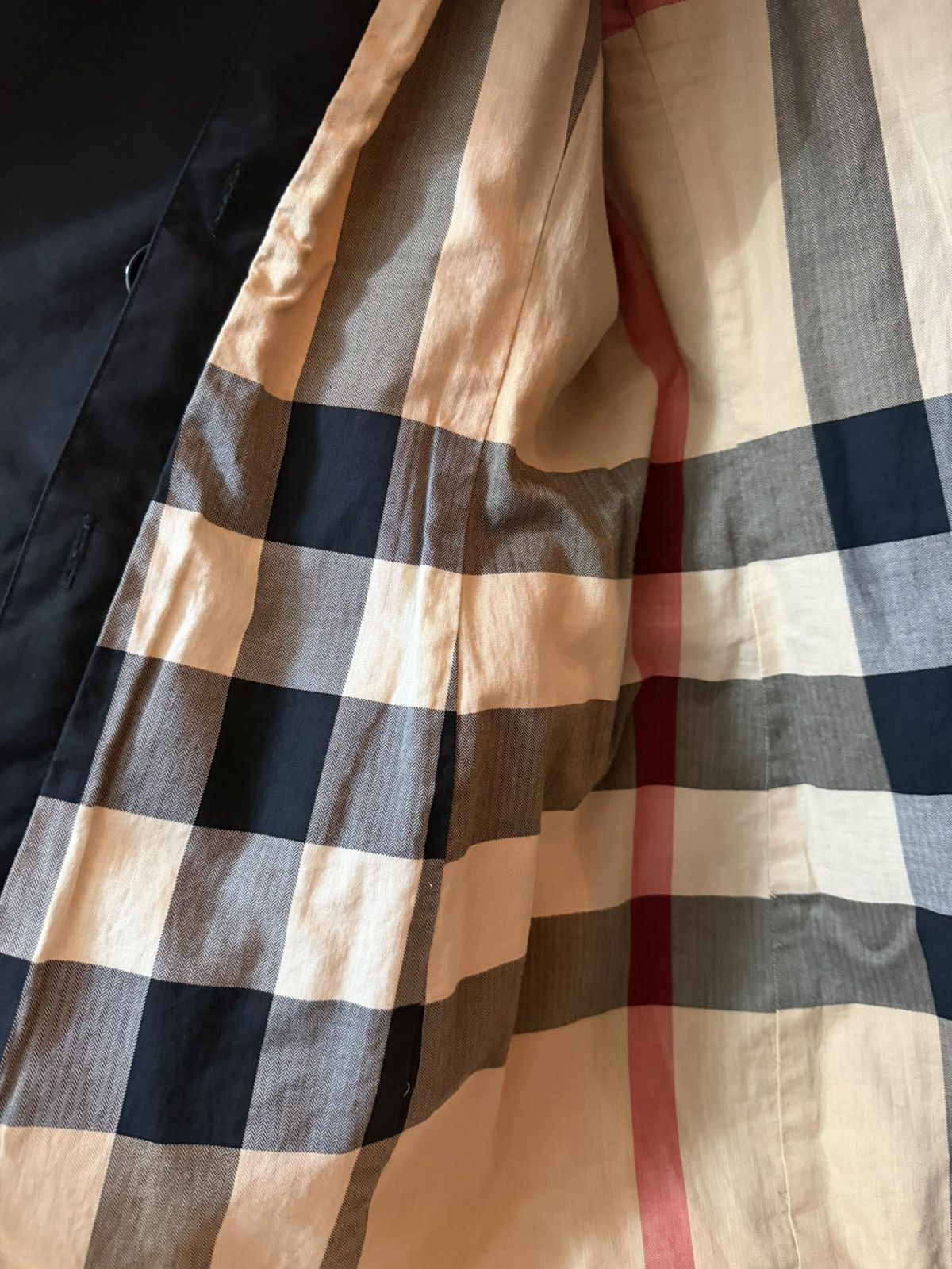 Burberry Burberry Brit Trench Coat in Black with Belt Size L / US 10 / IT 46 - 9 Thumbnail