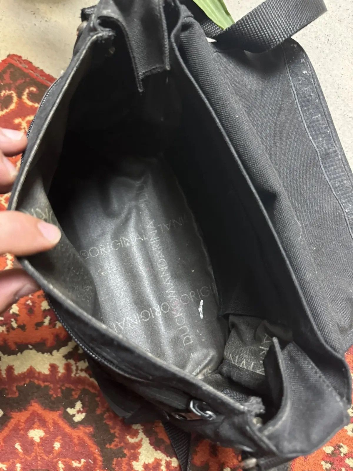 If Six Was Nine × Mandarina Duck × Vintage Vintage Y2K Mandarina Duck Yamamoto Style Opium Fw08 Bag Size ONE SIZE - 8 Thumbnail