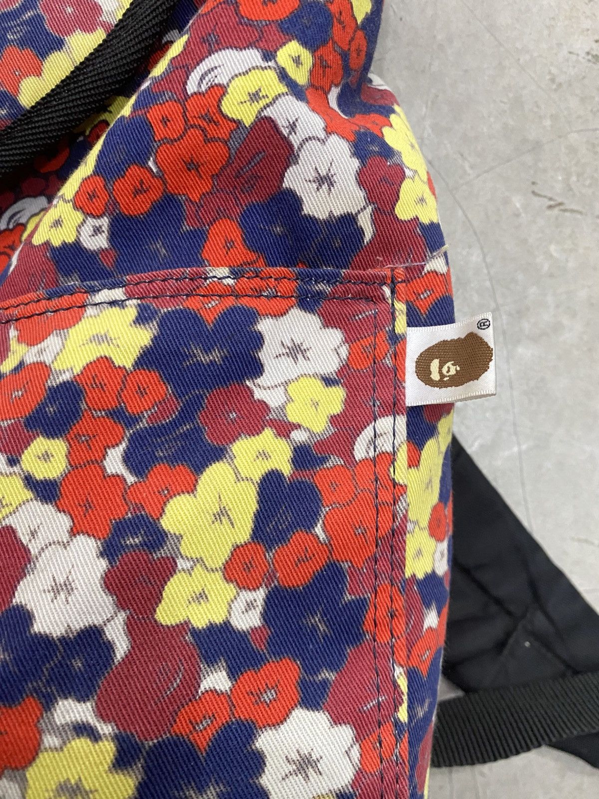 Bape A BATHING APE FLORAL BACKPACK Size ONE SIZE - 3 Thumbnail