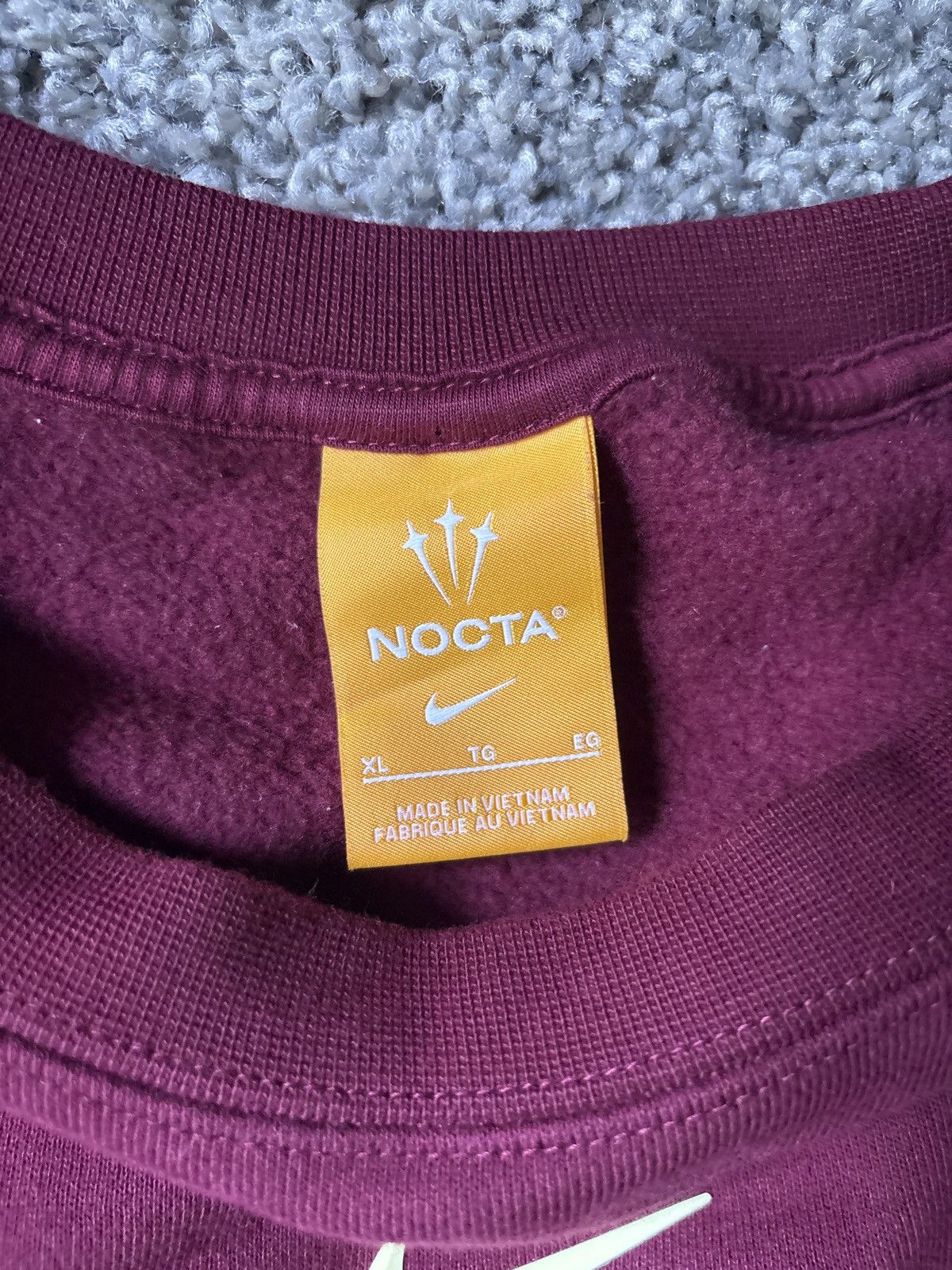 NOCTA Red Nocta Crewneck Sweatshirt Size US XL / EU 56 / 4 - 3 Thumbnail