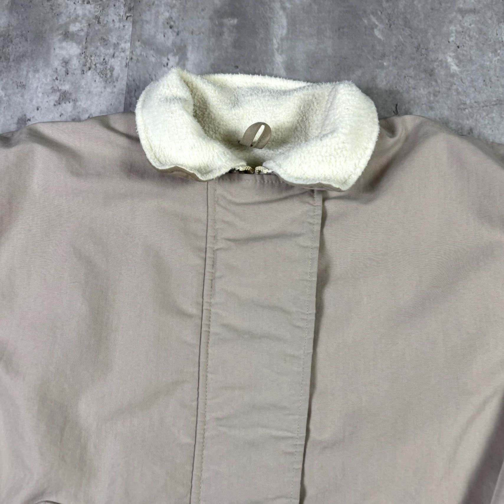 Vintage VINTAGE Woolrich Jacket Womens Lined Zip Coat Mid-Length Brown Woolrich Solid Polyester Winter Casual Size M Womens Size M / US 6-8 / IT 42-44 - 3 Thumbnail