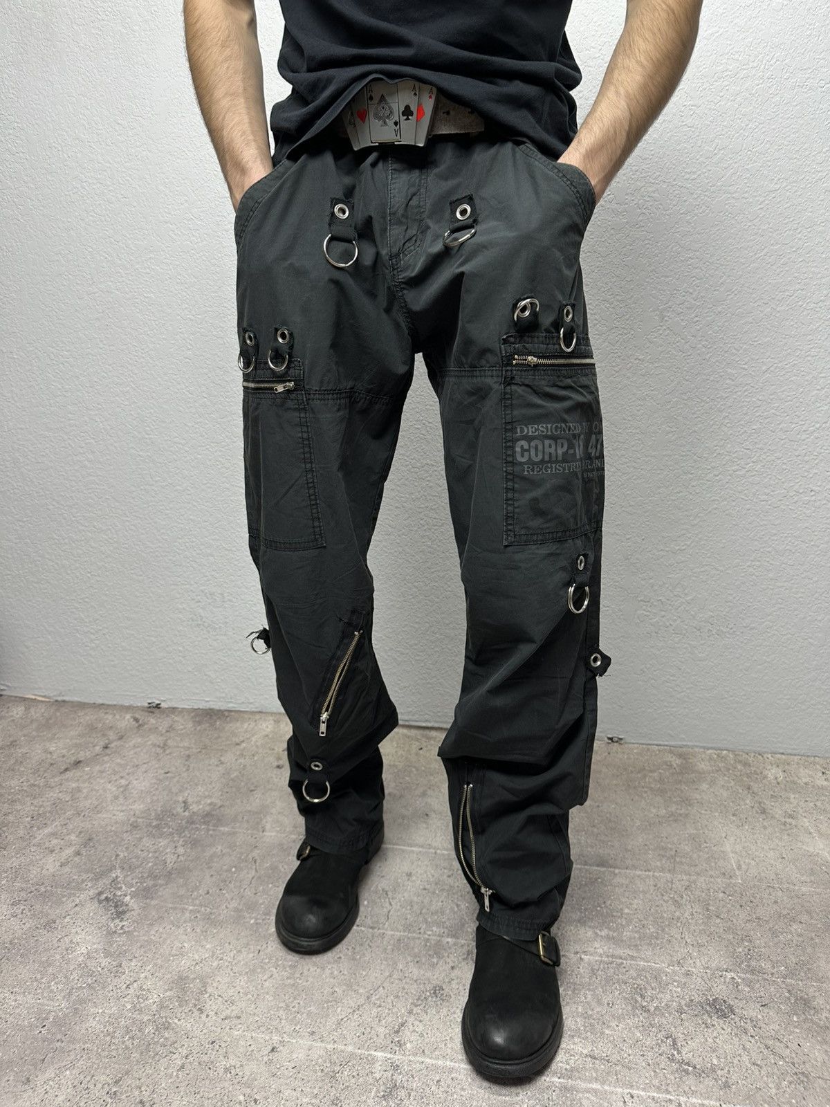 Tripp NYC Vintage Junya Watanabe Vibe Pants Tripp Nyc Style Zip Cargo Size US 35 - 5 Thumbnail