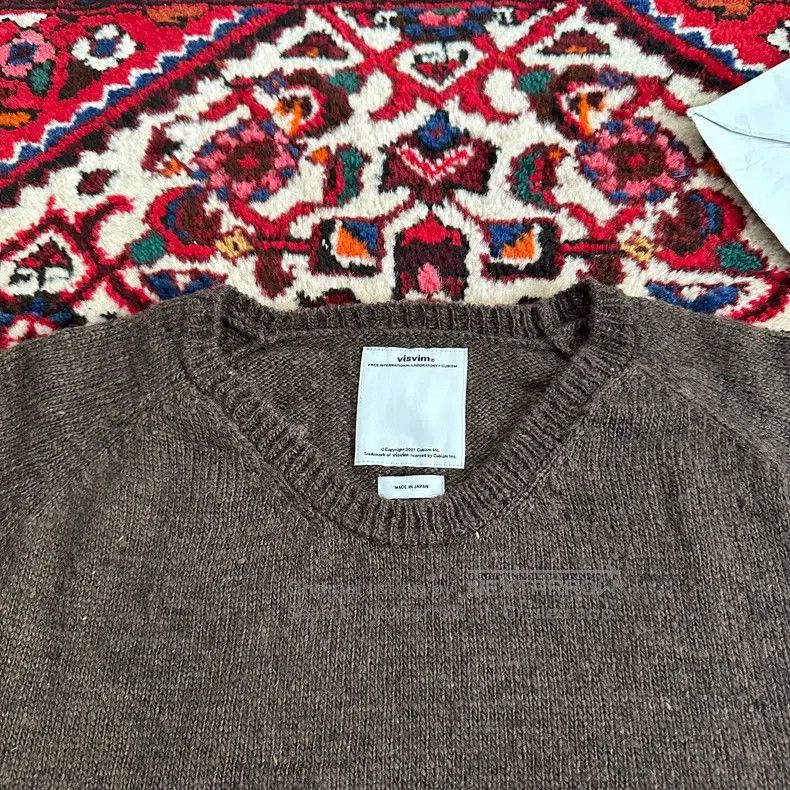 Visvim Visvim 17AW COLLEGE Mud Sweater Size US L / EU 52-54 / 3 - 5 Thumbnail