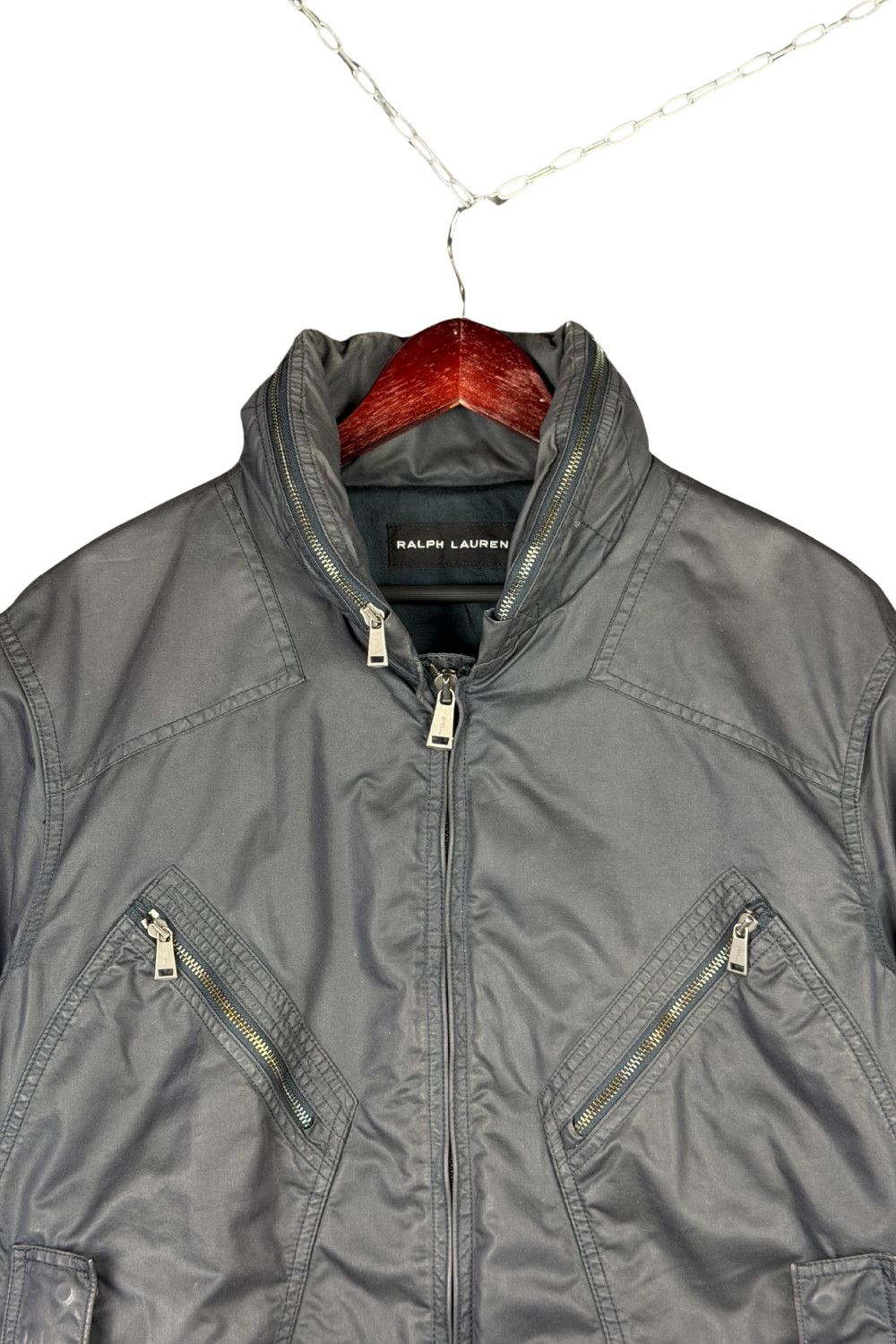 Ralph Lauren Black Label fw10 Ralph Lauren Black Label Technical Bomber Jacket Size US XL / EU 56 / 4 - 4 Thumbnail