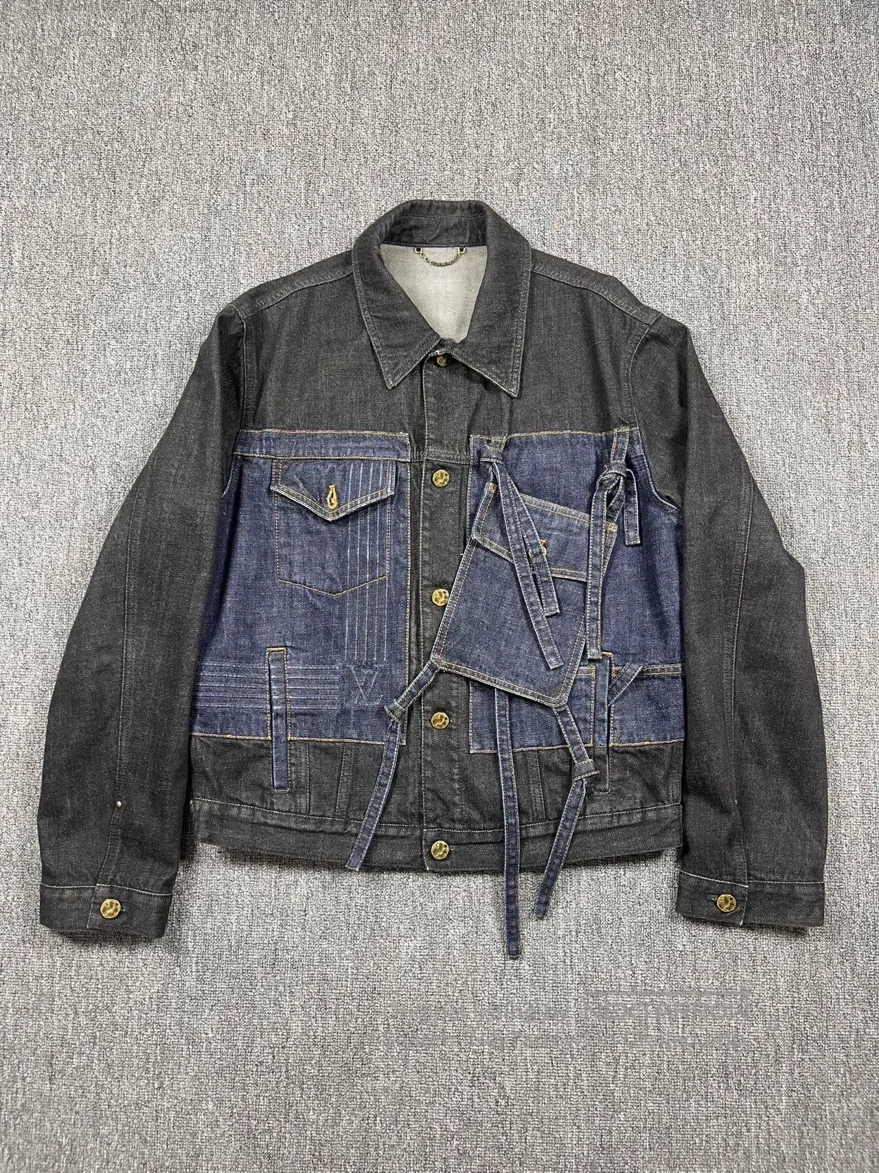 Louis Vuitton Louis Vuitton SS22 Denim Bow Jacket. Size US S / EU 44-46 / 1 - 1 Thumbnail