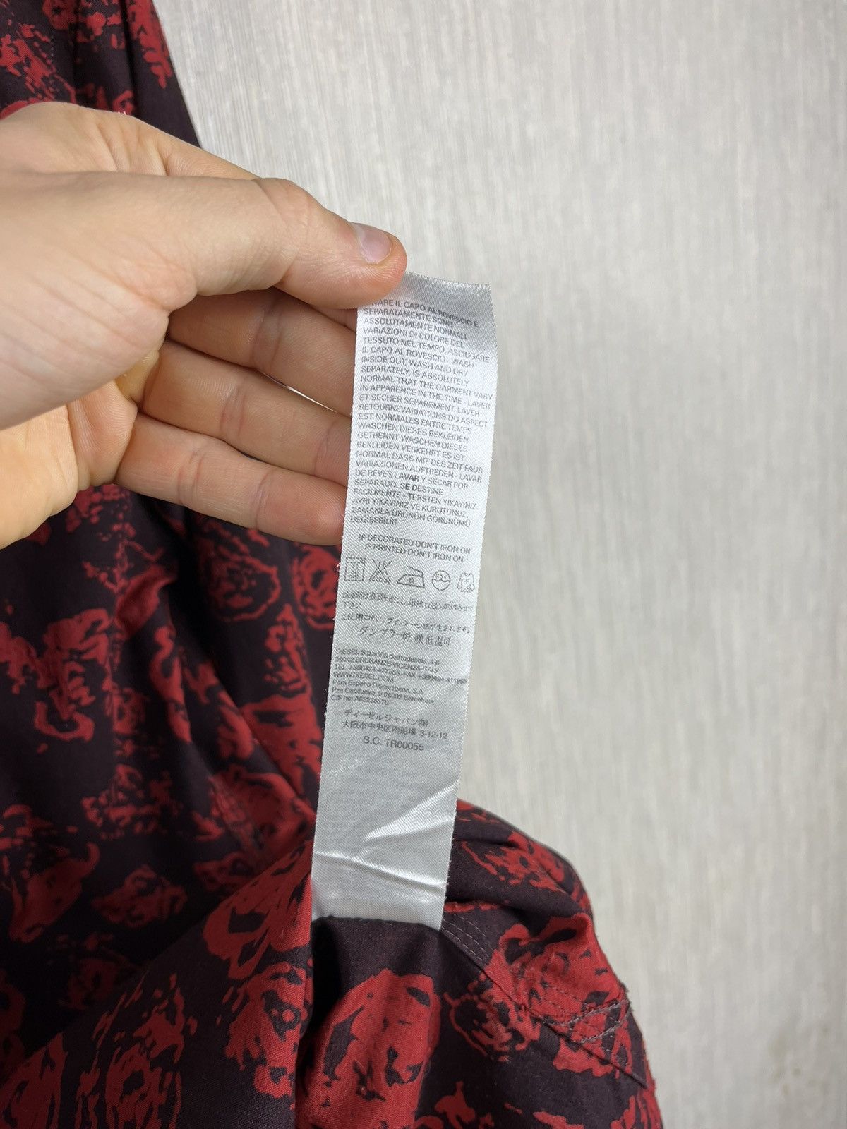 Diesel × Vintage Vintage archive Diesel Industries roses full print y2k shirt Size US M / EU 48-50 / 2 - 15 Thumbnail