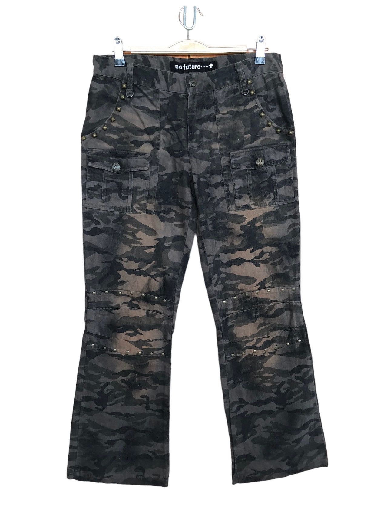 14th Addiction Flare Pant No Future Punks Seditionaries Boot Cut Size US 31 - 1 Thumbnail