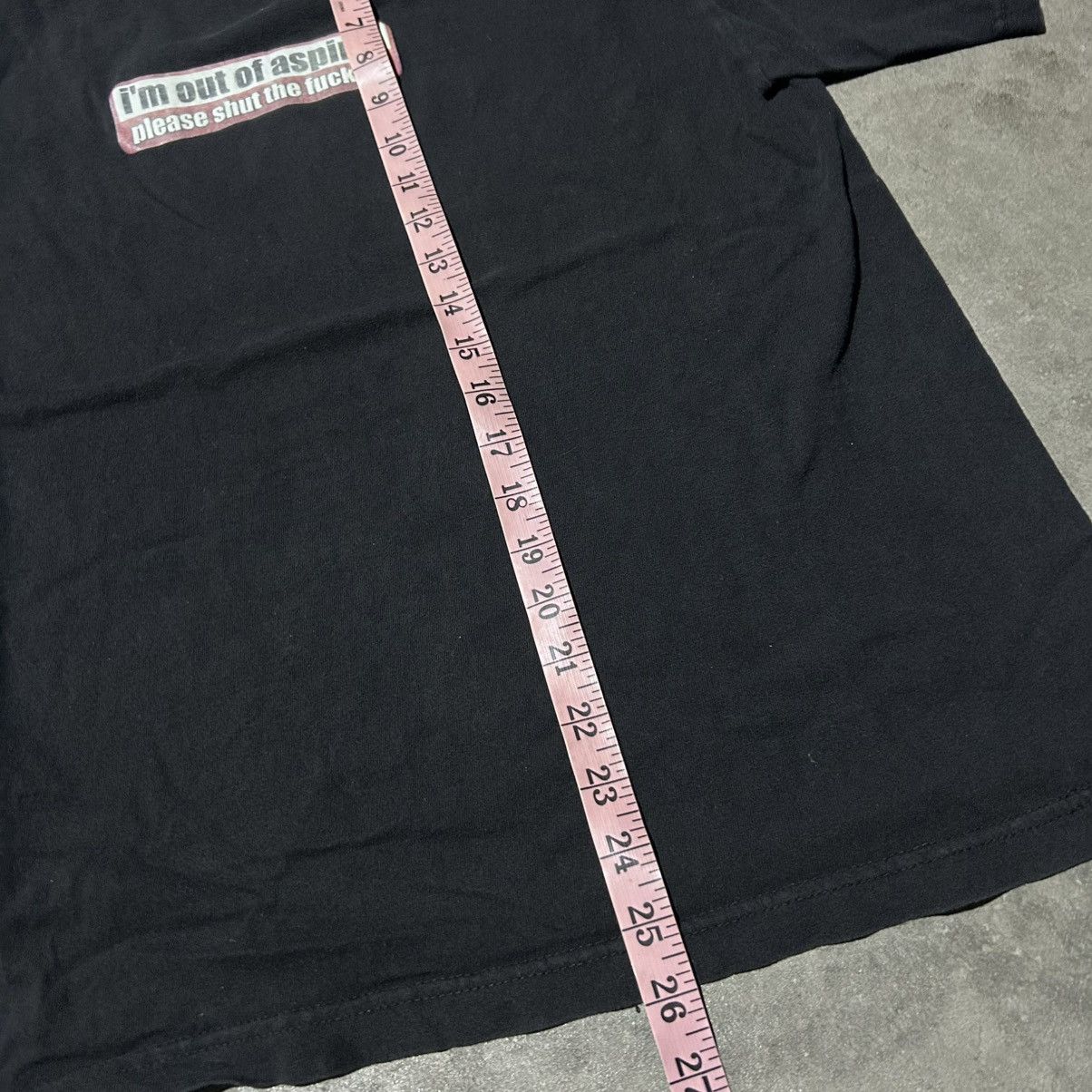 Other Y2k Serial killer aspirin joke tee shirt Size US L / EU 52-54 / 3 - 5 Thumbnail