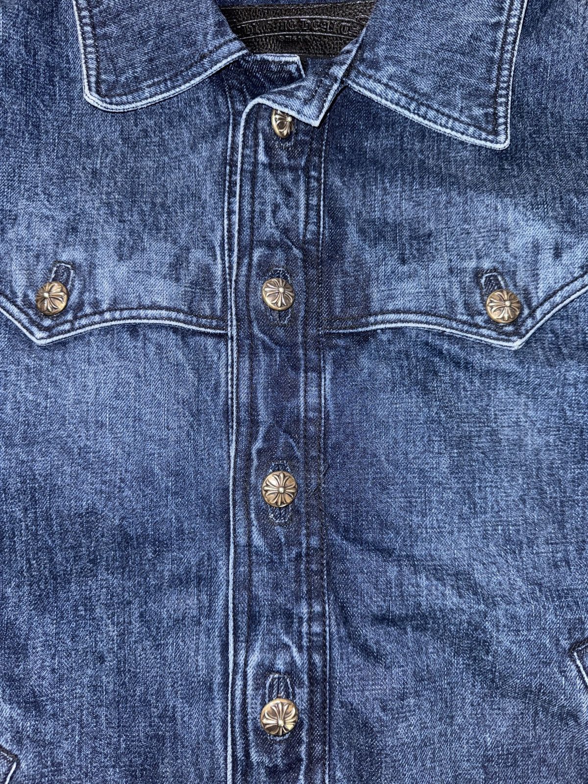 Chrome Hearts Chrome Hearts Denim Jacket Size US XL / EU 56 / 4 - 3 Thumbnail