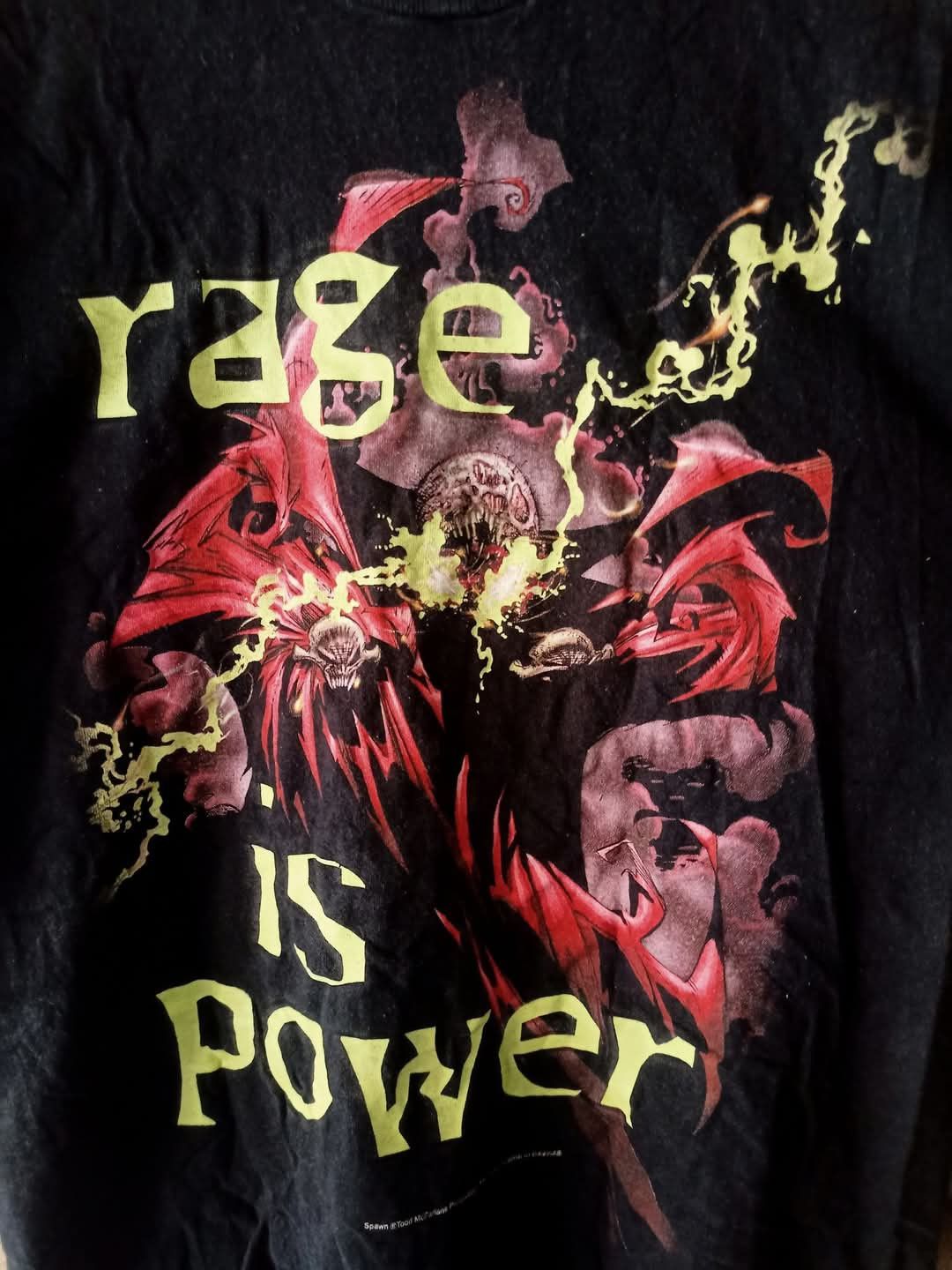 Vintage Vintage 90s Spawn Rage Is Power By Balzout Size US M / EU 48-50 / 2 - 3 Thumbnail
