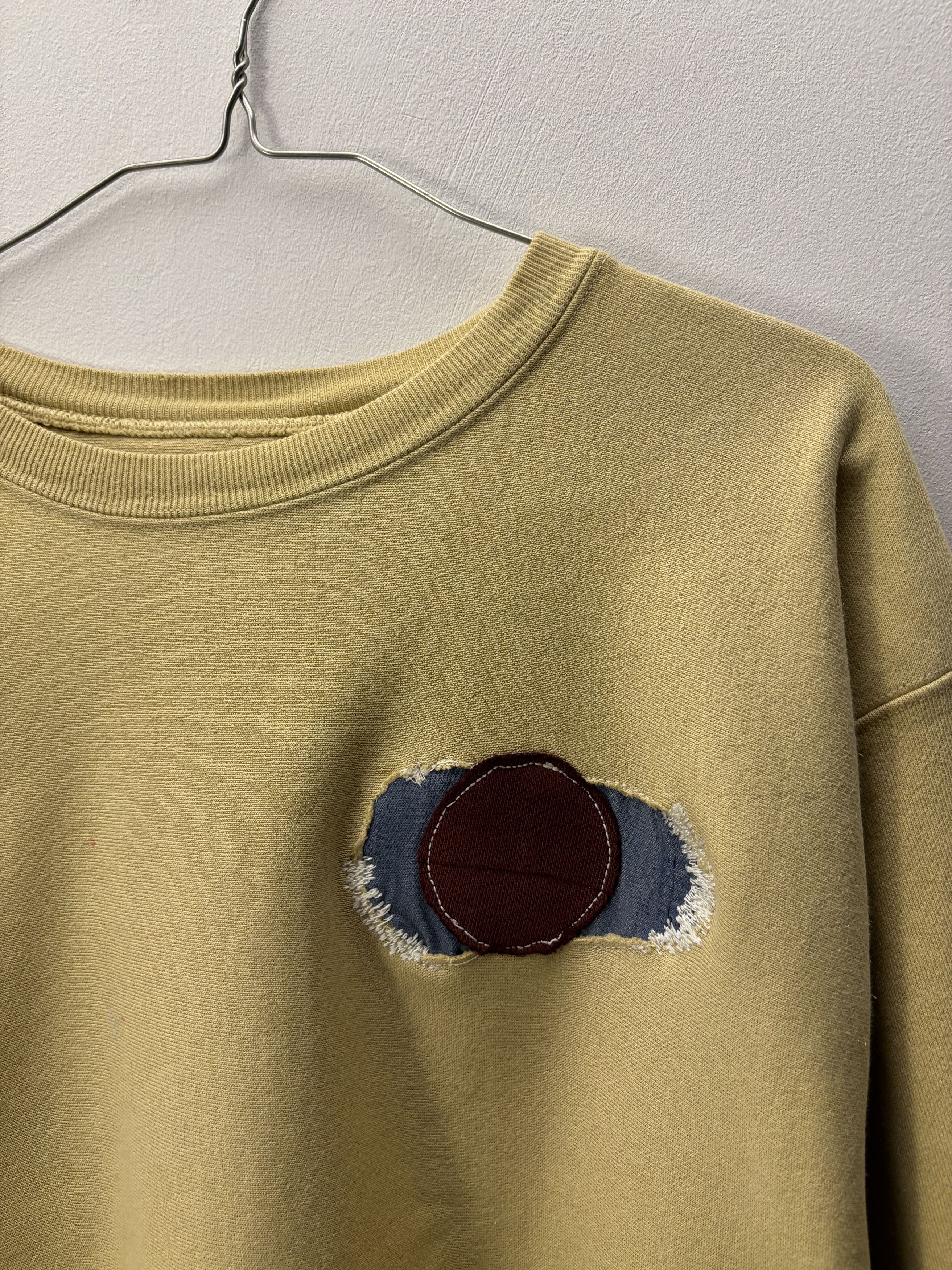 Champion × Japanese Brand Vintage Champion Reverse Weave Patched Sweatshirt Size US L / EU 52-54 / 3 - 5 Thumbnail