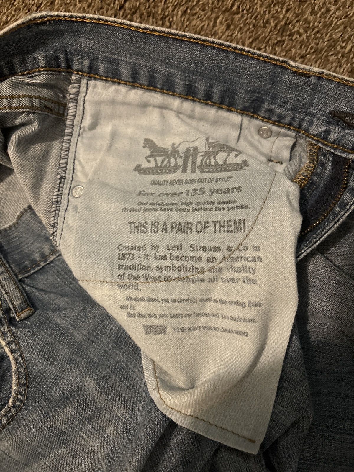 Levi's Levi Jeans Vintage Size US 32 / EU 48 - 2 Thumbnail