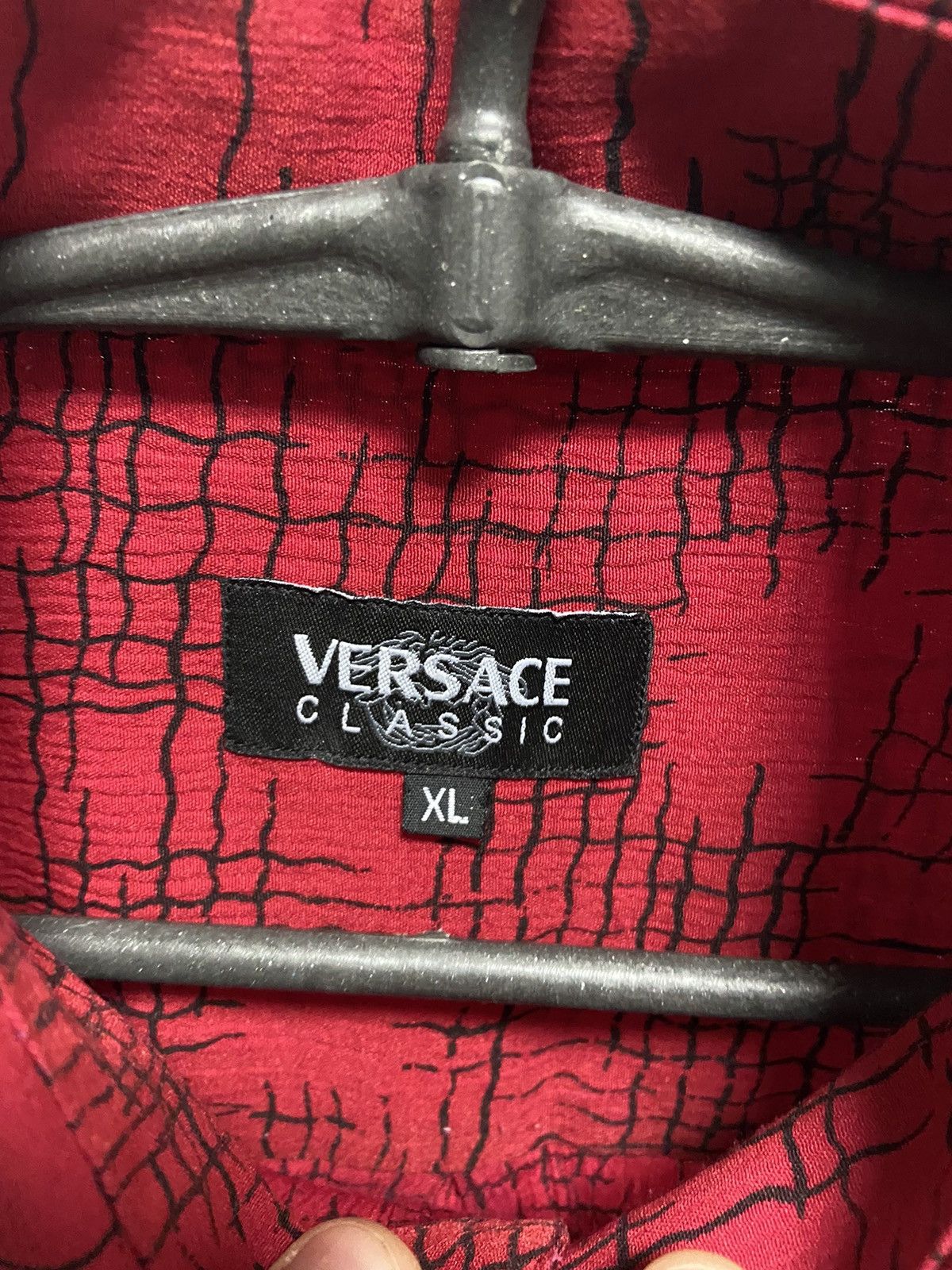 Versace × Vintage Versace Waves Vintage shirts Button ups Small Logo Size US XL / EU 56 / 4 - 5 Thumbnail