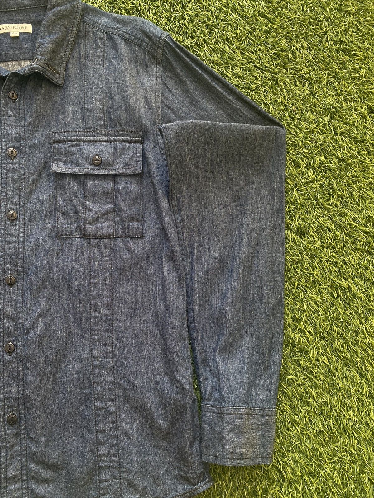 ABAHOUSE ABAHOUSE Denim Shirts Size US M / EU 48-50 / 2 - 6 Thumbnail