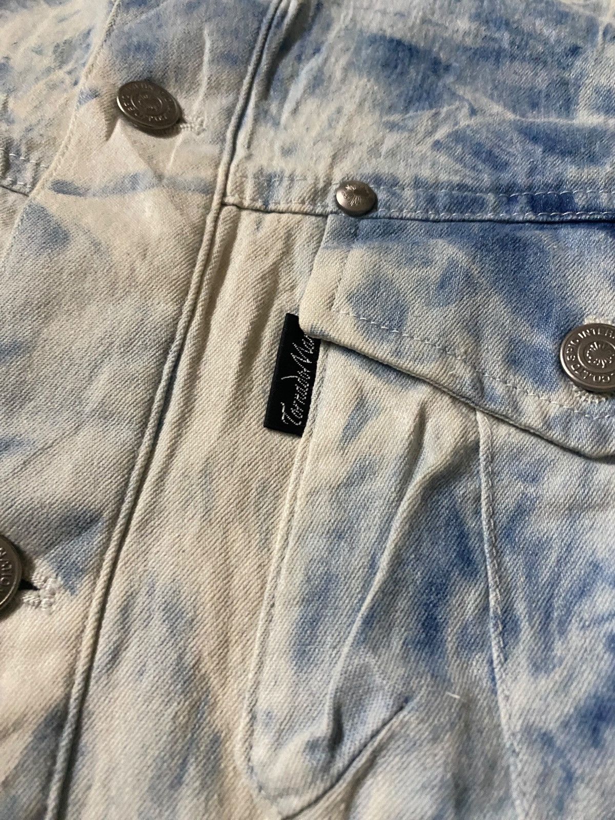 If Six Was Nine 2000's Tornado Mart Dyed Blue Shirts Size US M / EU 48-50 / 2 - 12 Thumbnail