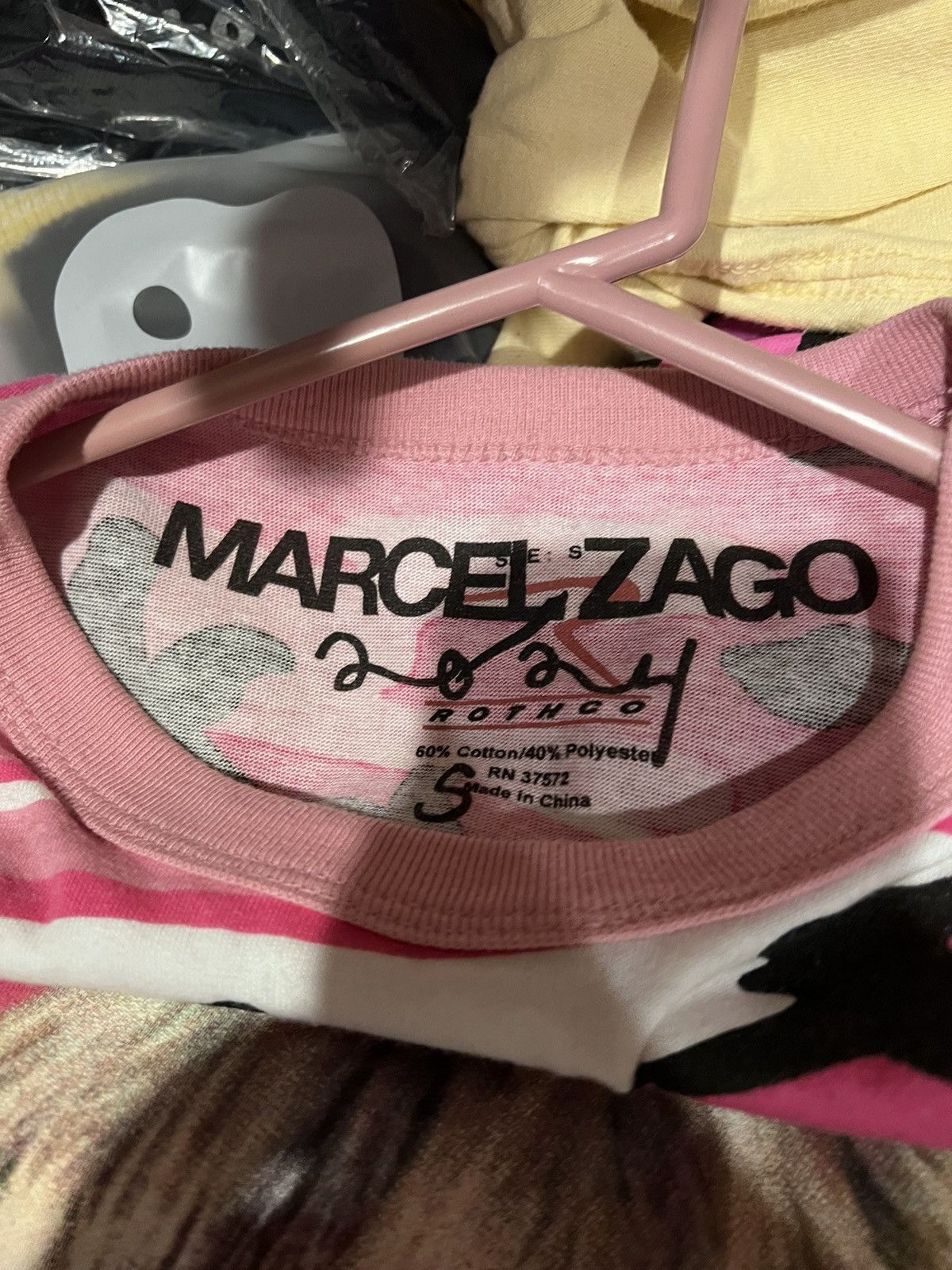 Asspizza × Marcel Zago Gospel Pink Camo Shirt | Marcel Zago | Asspizza Size US S / EU 44-46 / 1 - 3 Thumbnail