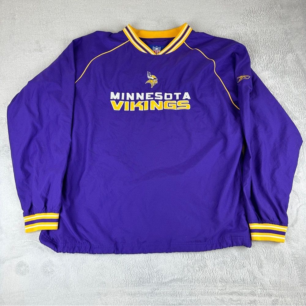 Reebok Vintage NFL Reebok Men's Size Large Pullover Long Sleeve V Size US L / EU 52-54 / 3 - 1 Thumbnail