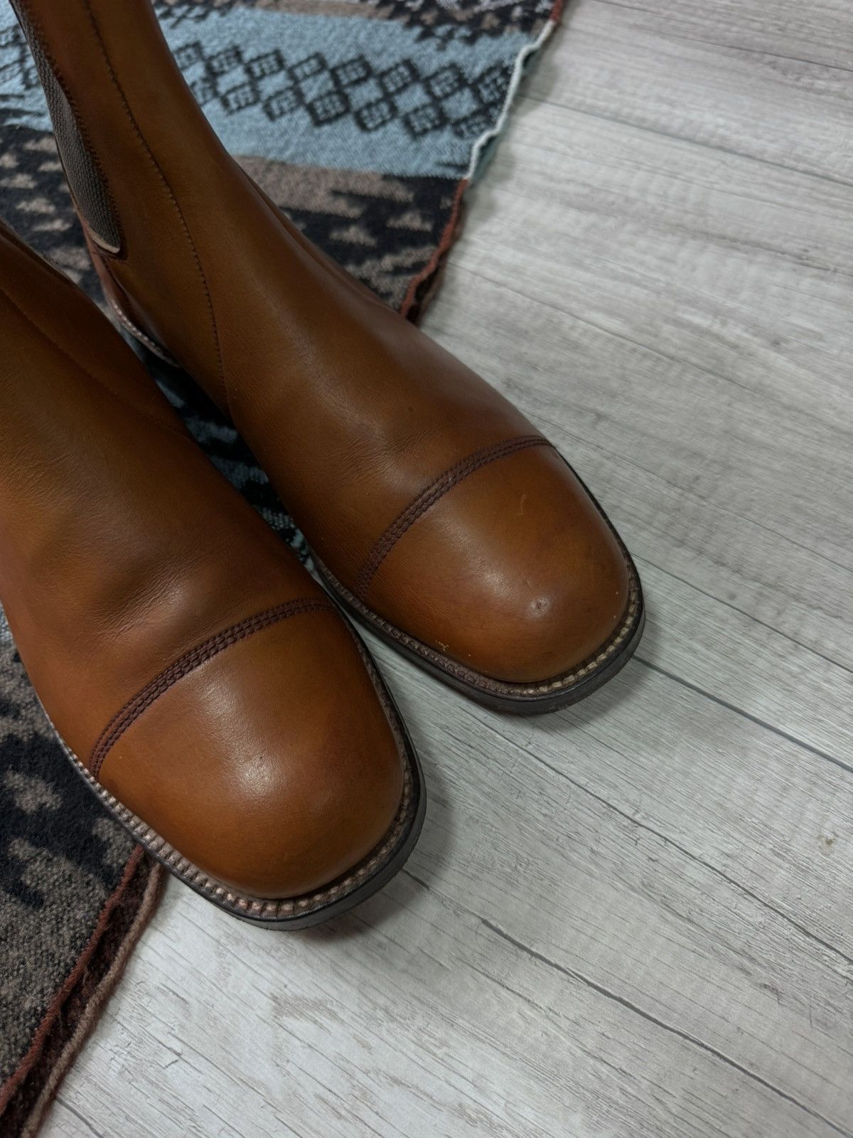 Other Vintage Regent Leather Chelsea Boots Made In England Size US 8.5 / EU 41-42 - 4 Thumbnail
